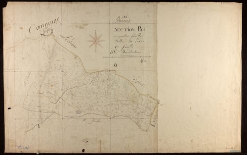 Varen - Section B - Lexos, 1ère feuille