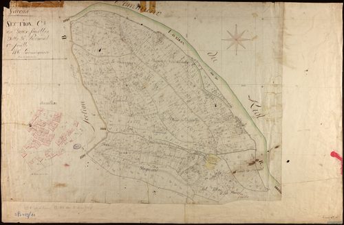 Varen - Section C - Perroudil, 1ère feuille