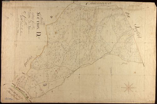 Varen - Section D - Varen, 1ère feuille