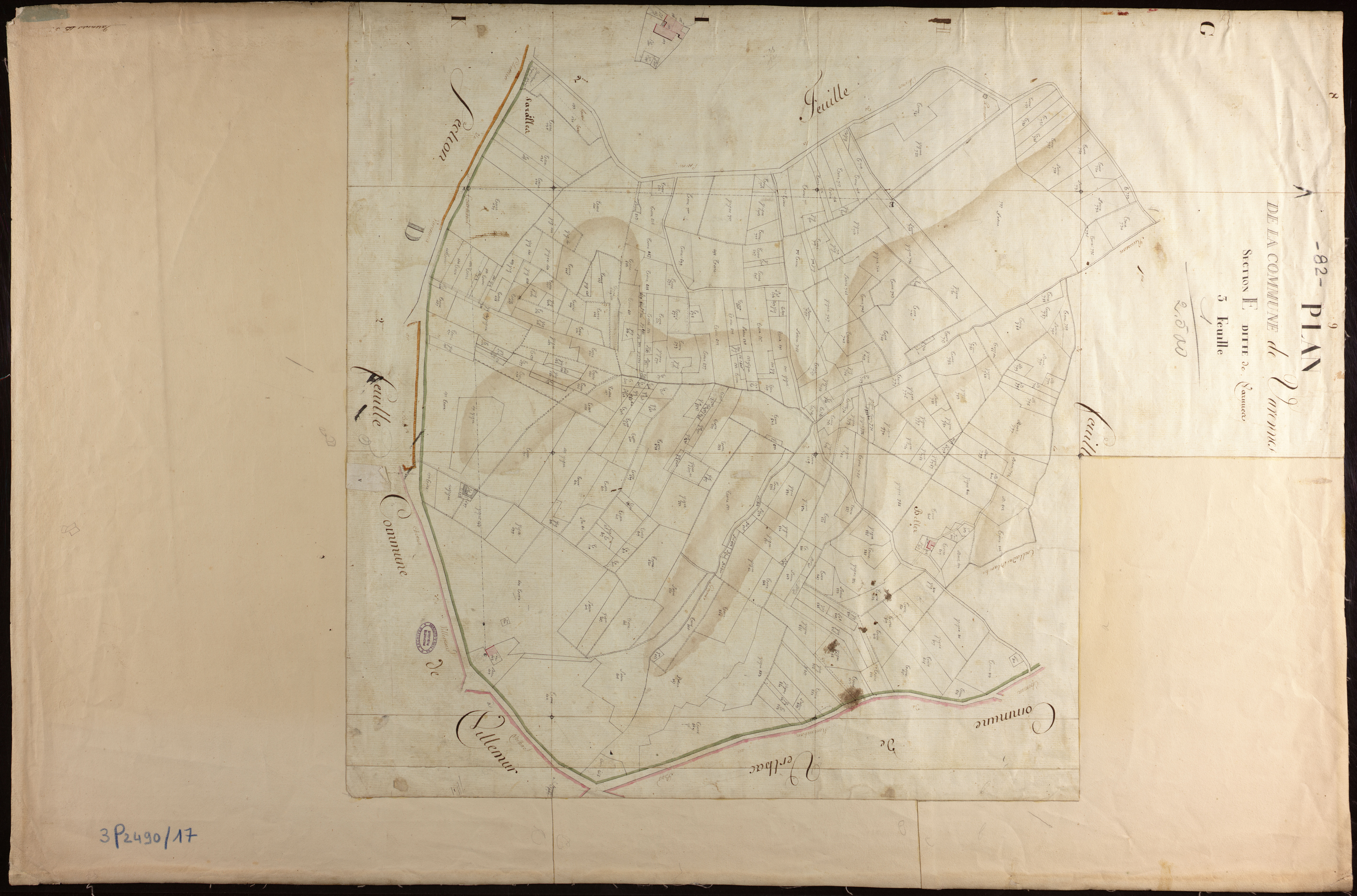 Varennes - Section E - Varennes, 3e feuille