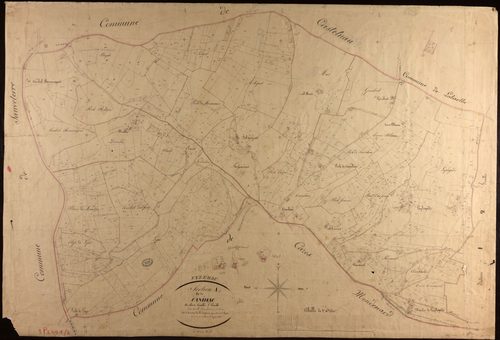 Vazerac - Section A - Canihac, 1ère feuille
