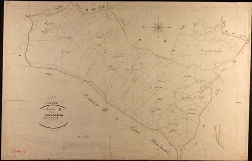 Vazerac - Section B - Pech d'Acou, 1ère feuille