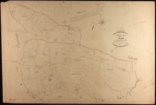 Vazerac - Section C - Aulié, 1ère feuille