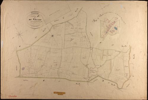 Vazerac - Section F - Le Village, 2e feuille