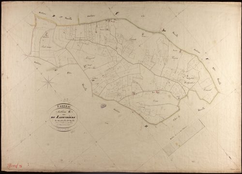 Vazerac - Section G - Lapeyrière, 1ère feuille