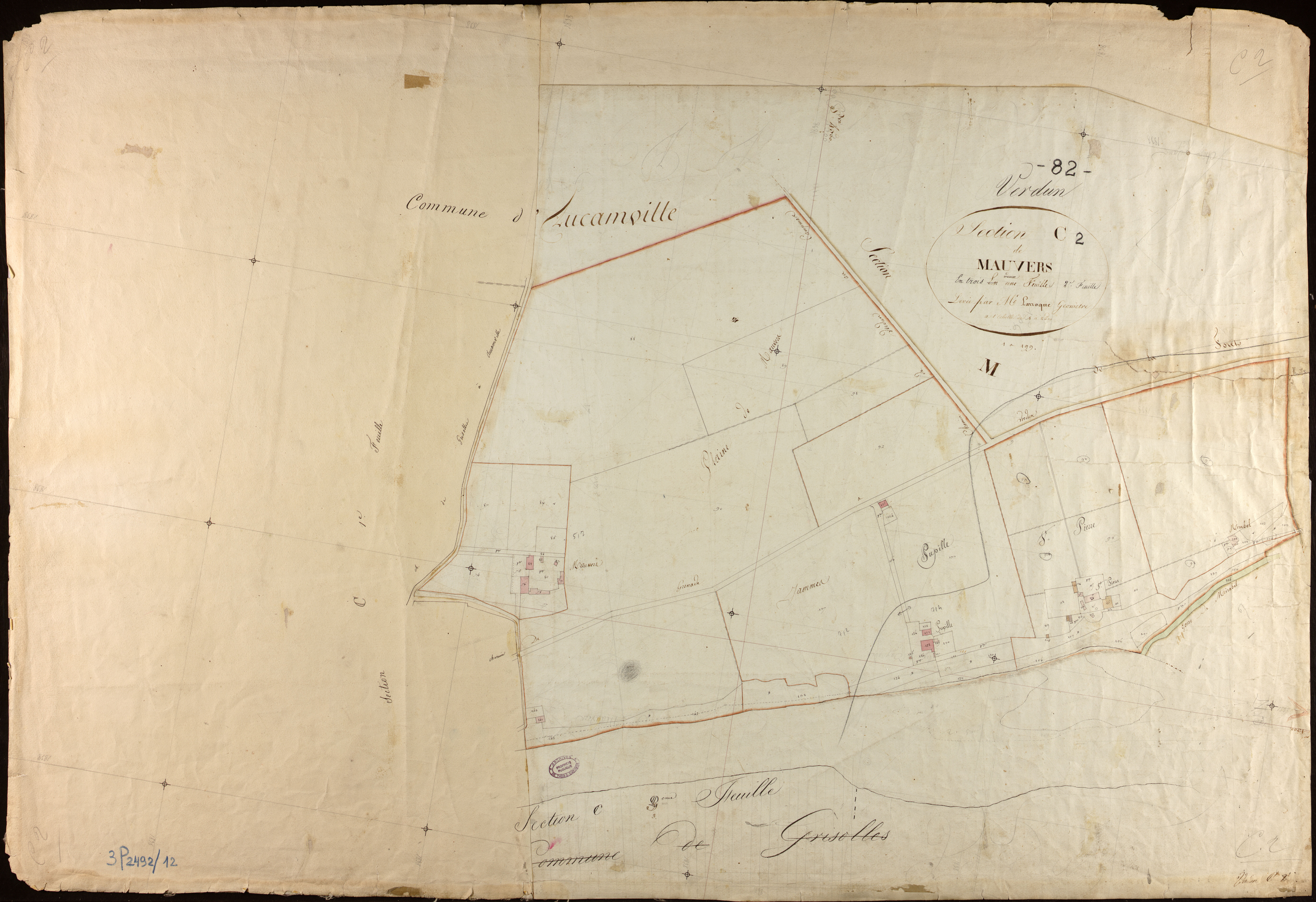 Verdun-sur-Garonne - Section C - Mauvers, 2e feuille
