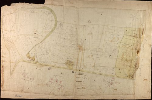 Verdun-sur-Garonne - Section A - Bessens, 3e feuille