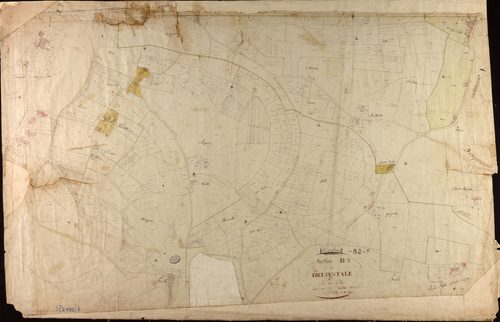 Verdun-sur-Garonne - Section B - Dieupentale, 1ère feuille