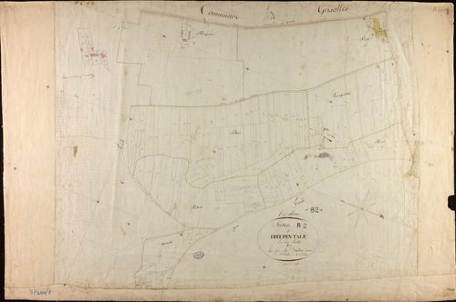 Verdun-sur-Garonne - Section B - Dieupentale, 2e feuille