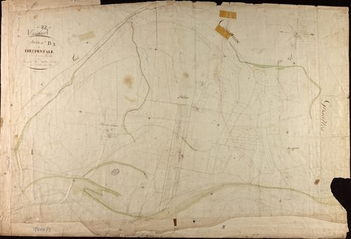 Verdun-sur-Garonne - Section B - Dieupentale, 3e feuille