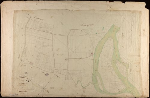 Verdun-sur-Garonne - Section K - Les Najats, 1ère feuille