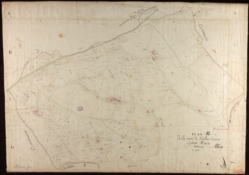 Verlhac-Tescou - Section A - Lavinouse, 1ère feuille