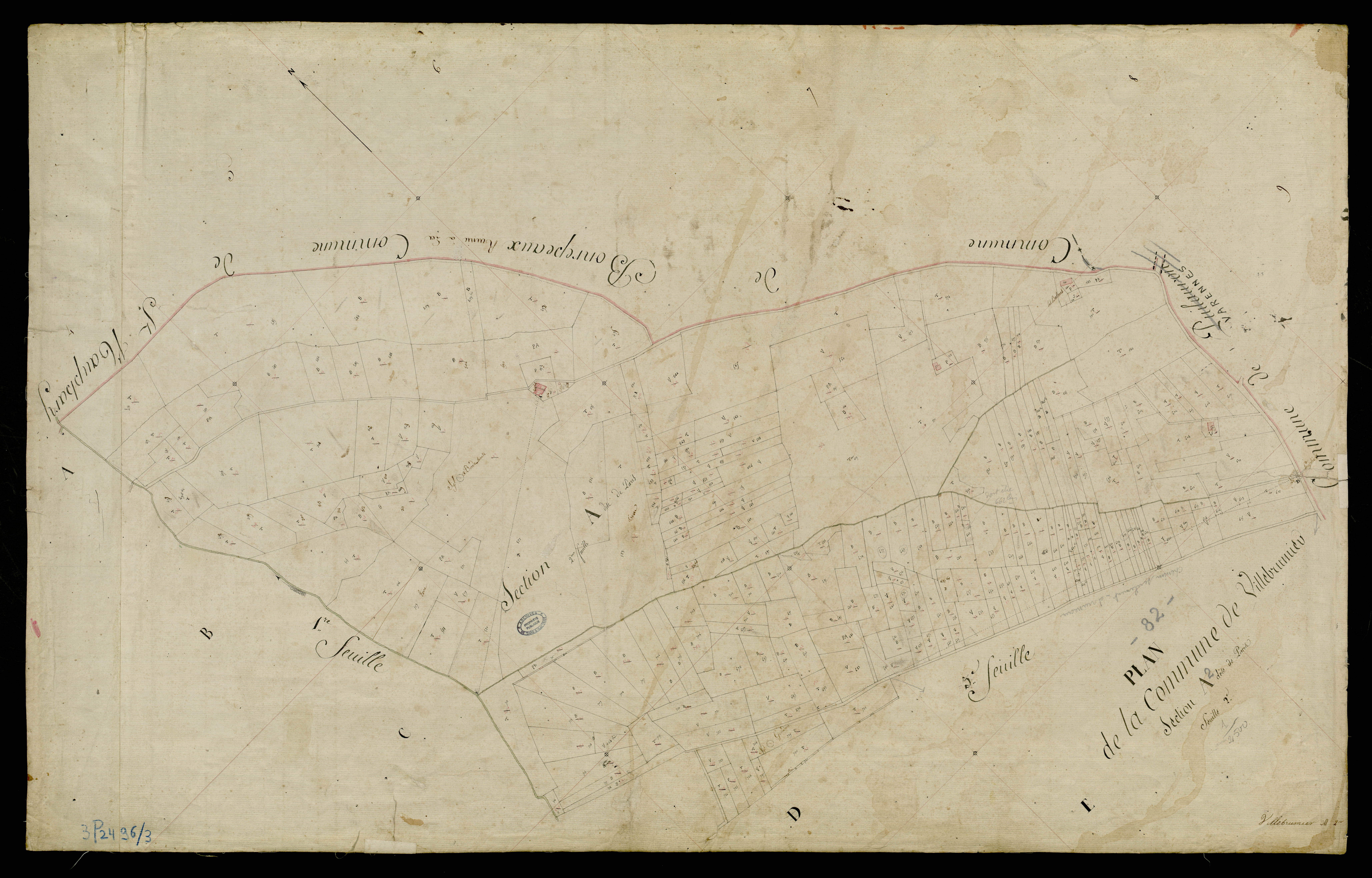 Villebrumier - Section A - Paris, 2e feuille