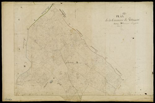 Villebrumier - Section B - Gachou, 1ère feuille