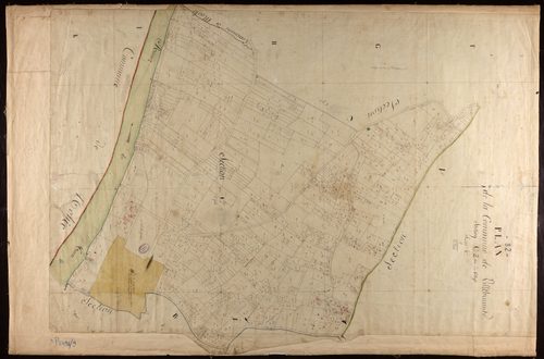 Villebrumier - Section C - Le Village, 2e feuille