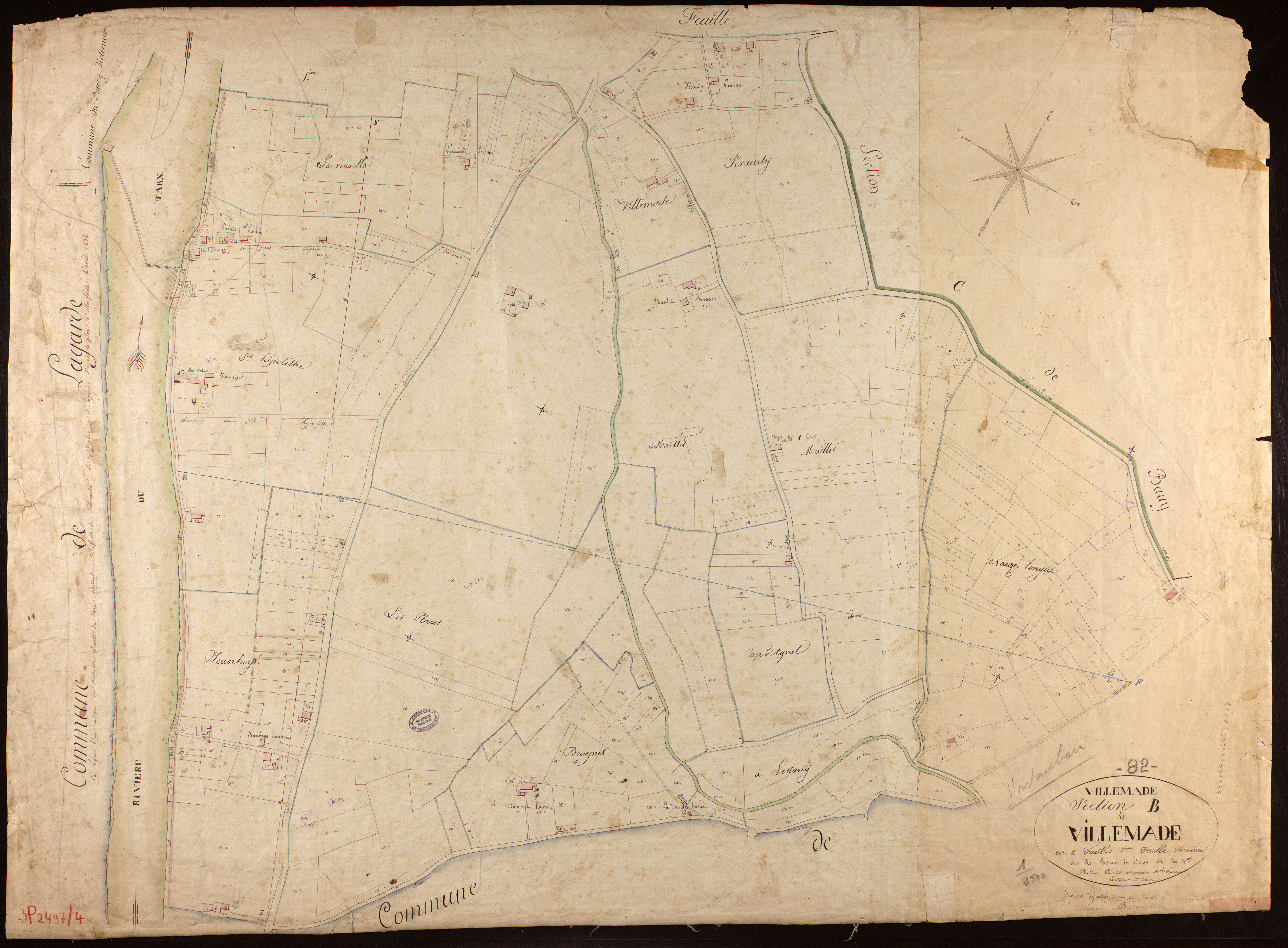 Villemade - Section B - Villemade, 2e feuille