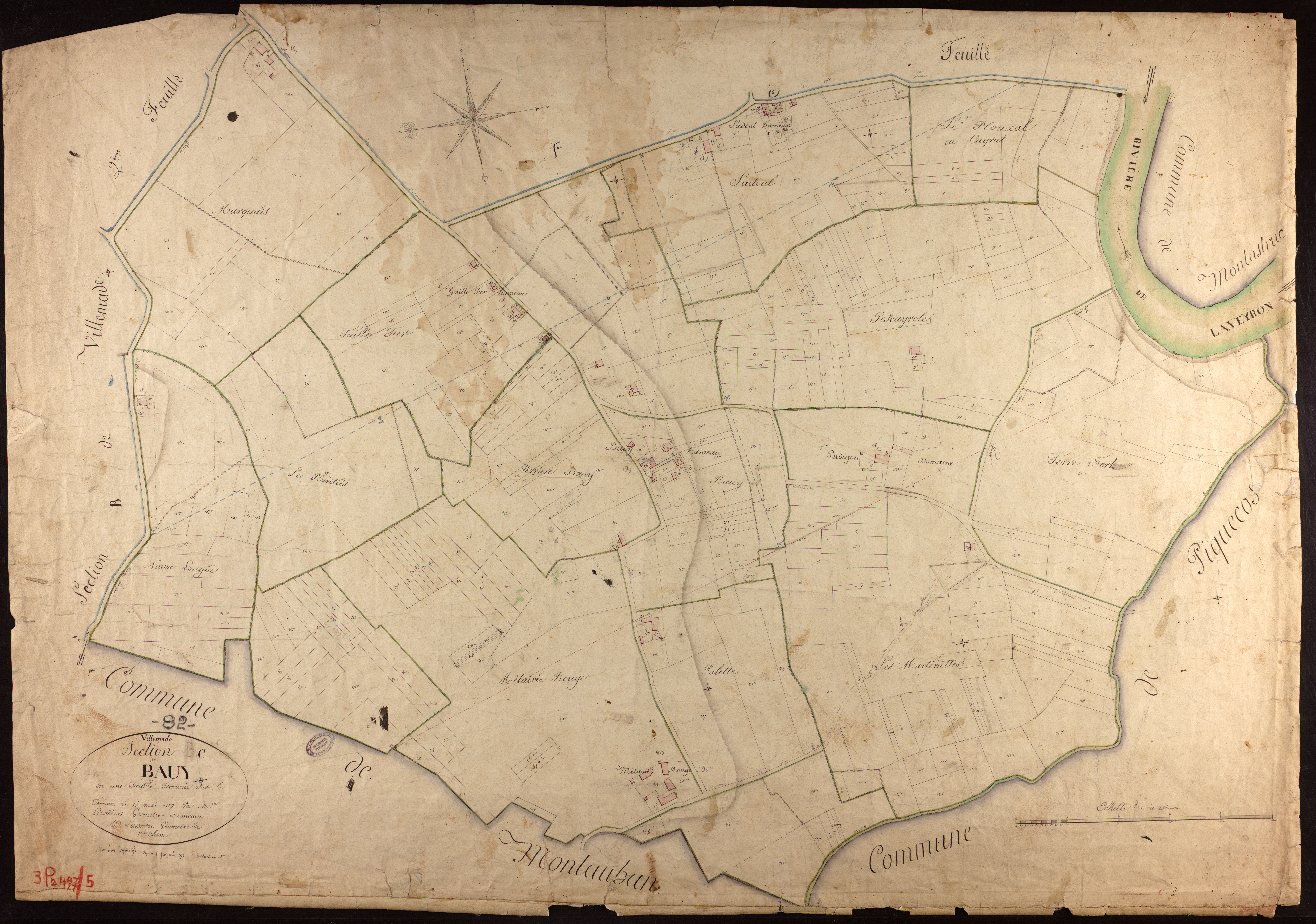 Villemade - Section C - Bauy