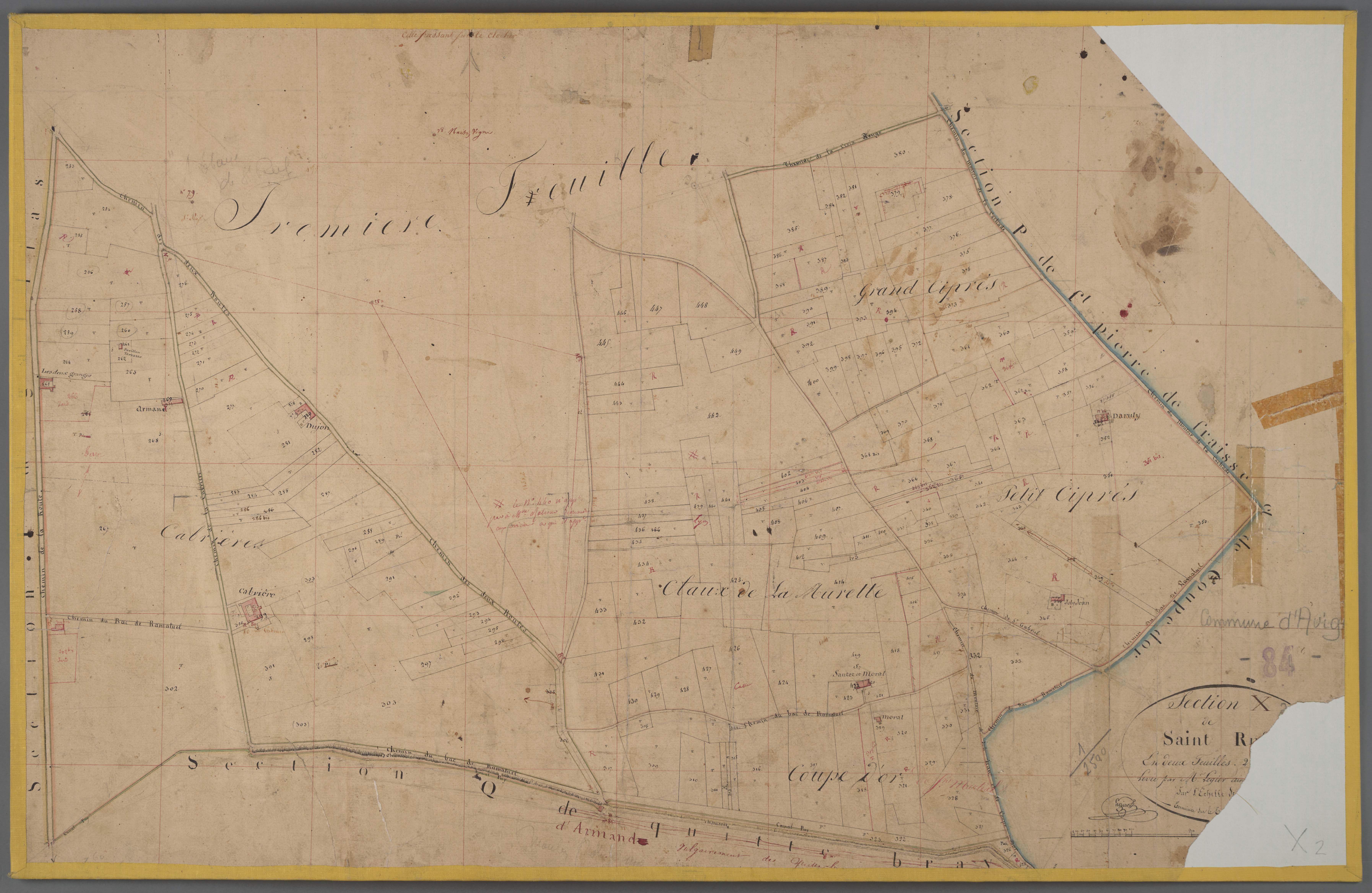 Avignon - Feuille 2