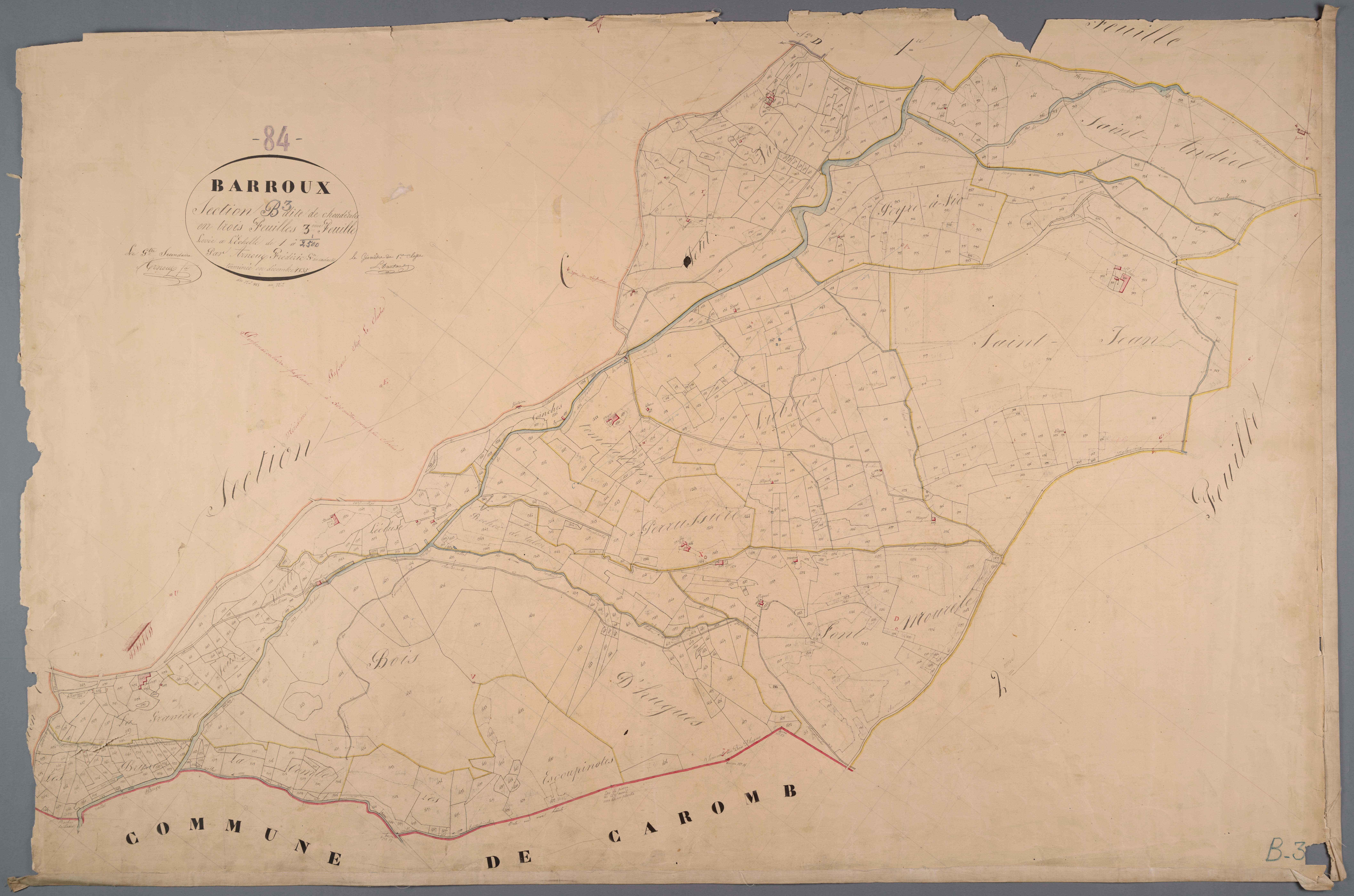 Le Barroux - Feuille 3