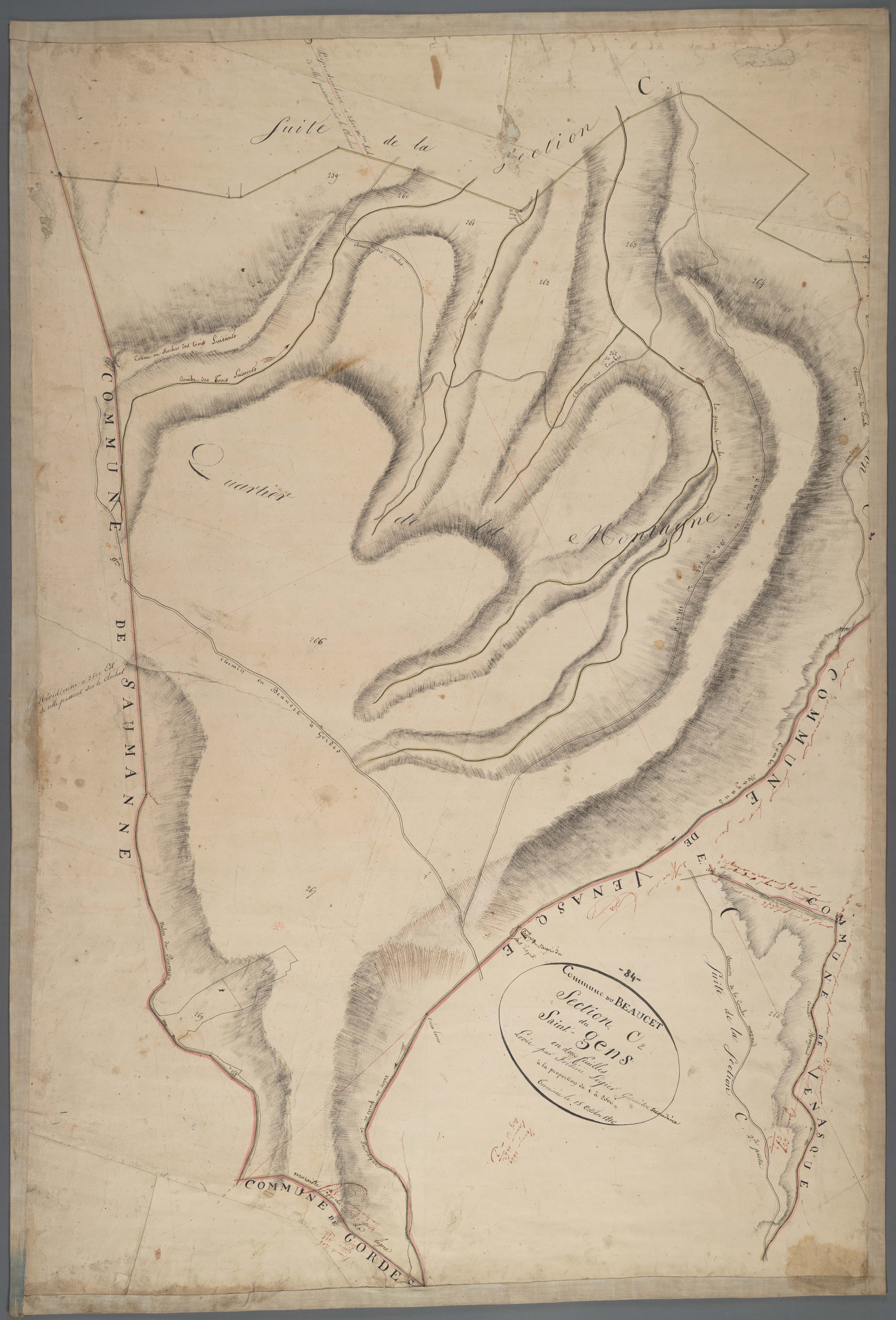 Le Beaucet - Feuille 2