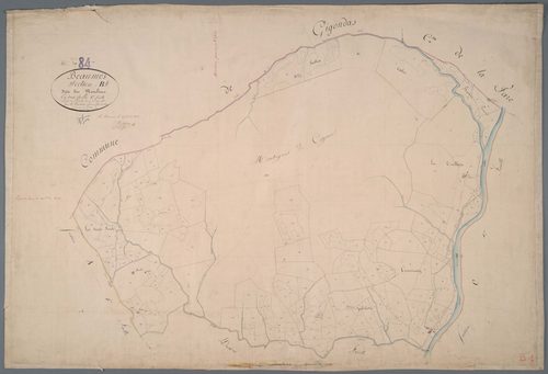 Beaumes-de-Venise - Feuille 1
