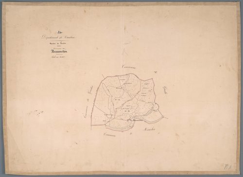 Beaumettes - Tableau d'assemblage