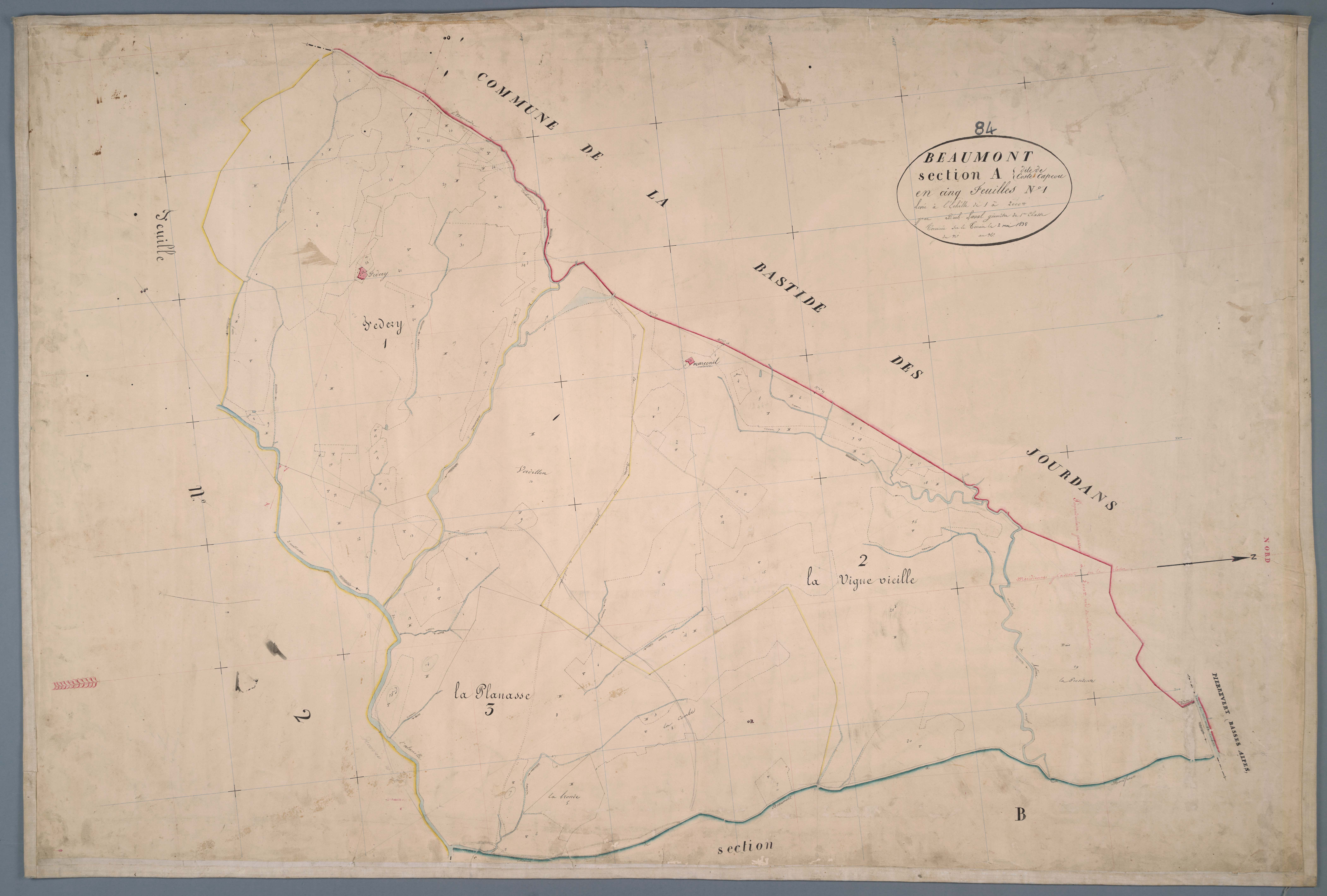 Beaumont-de-Pertuis - Feuille 1