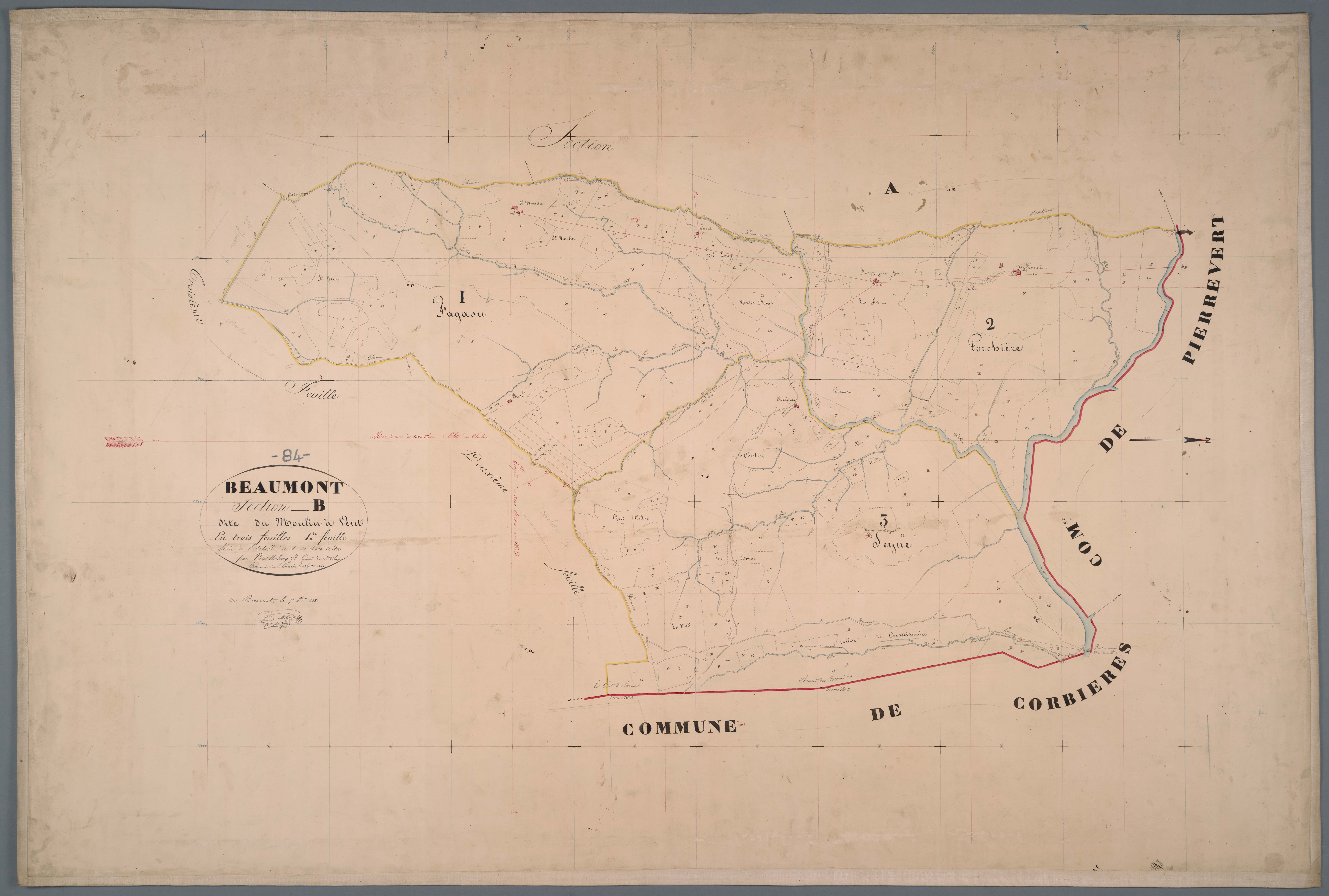 Beaumont-de-Pertuis - Feuille 1