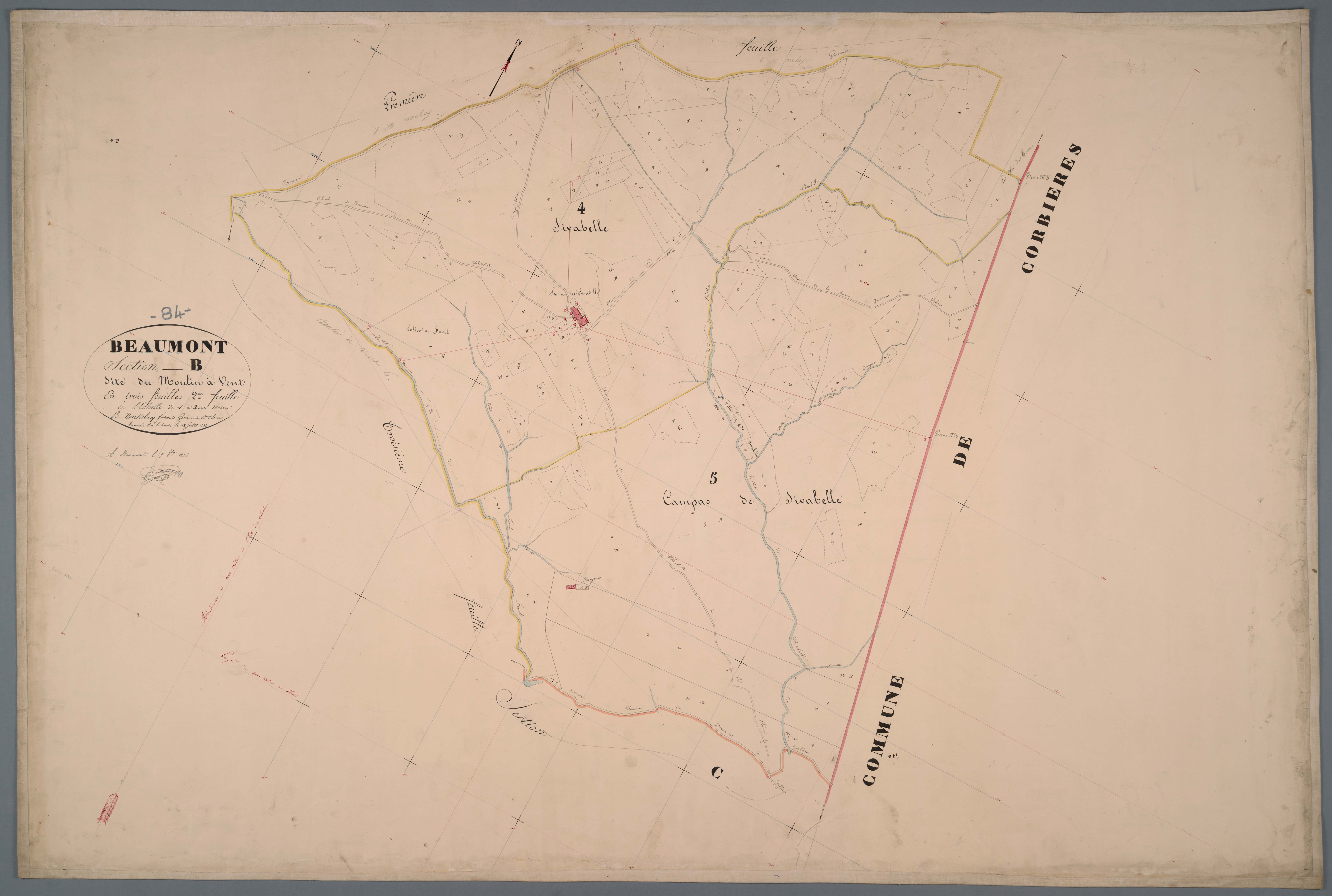 Beaumont-de-Pertuis - Feuille 2