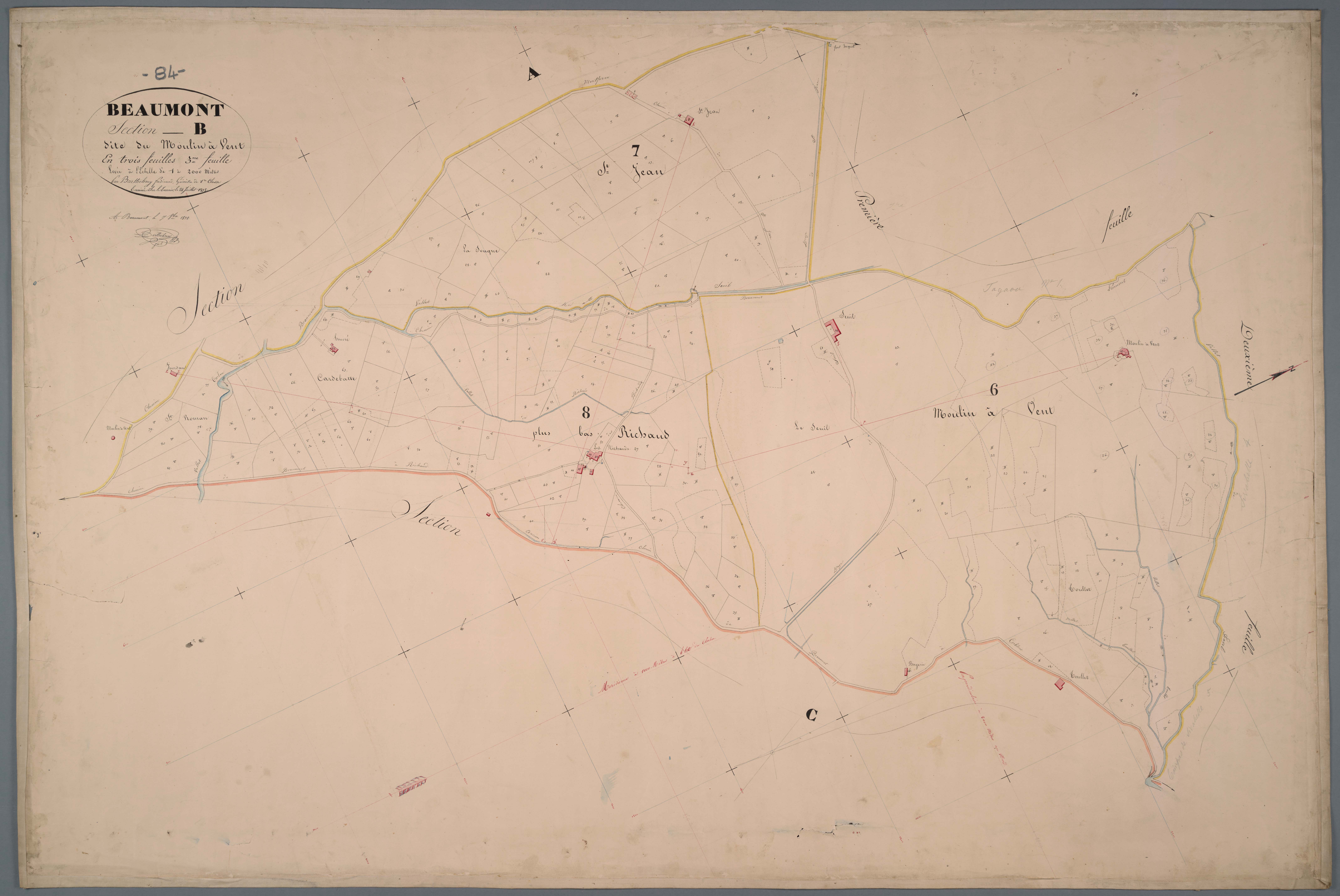 Beaumont-de-Pertuis - Feuille 3
