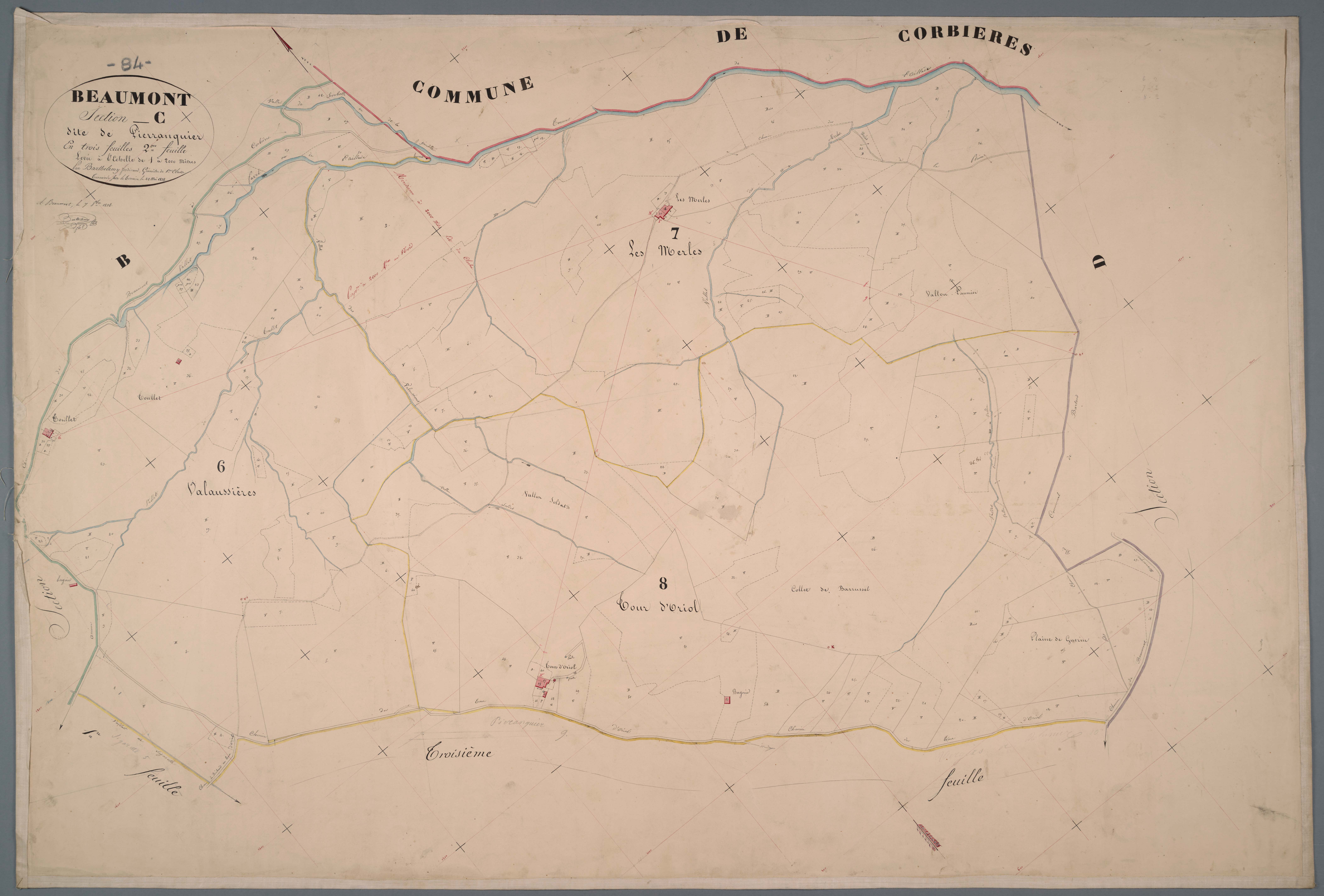 Beaumont-de-Pertuis - Feuille 2