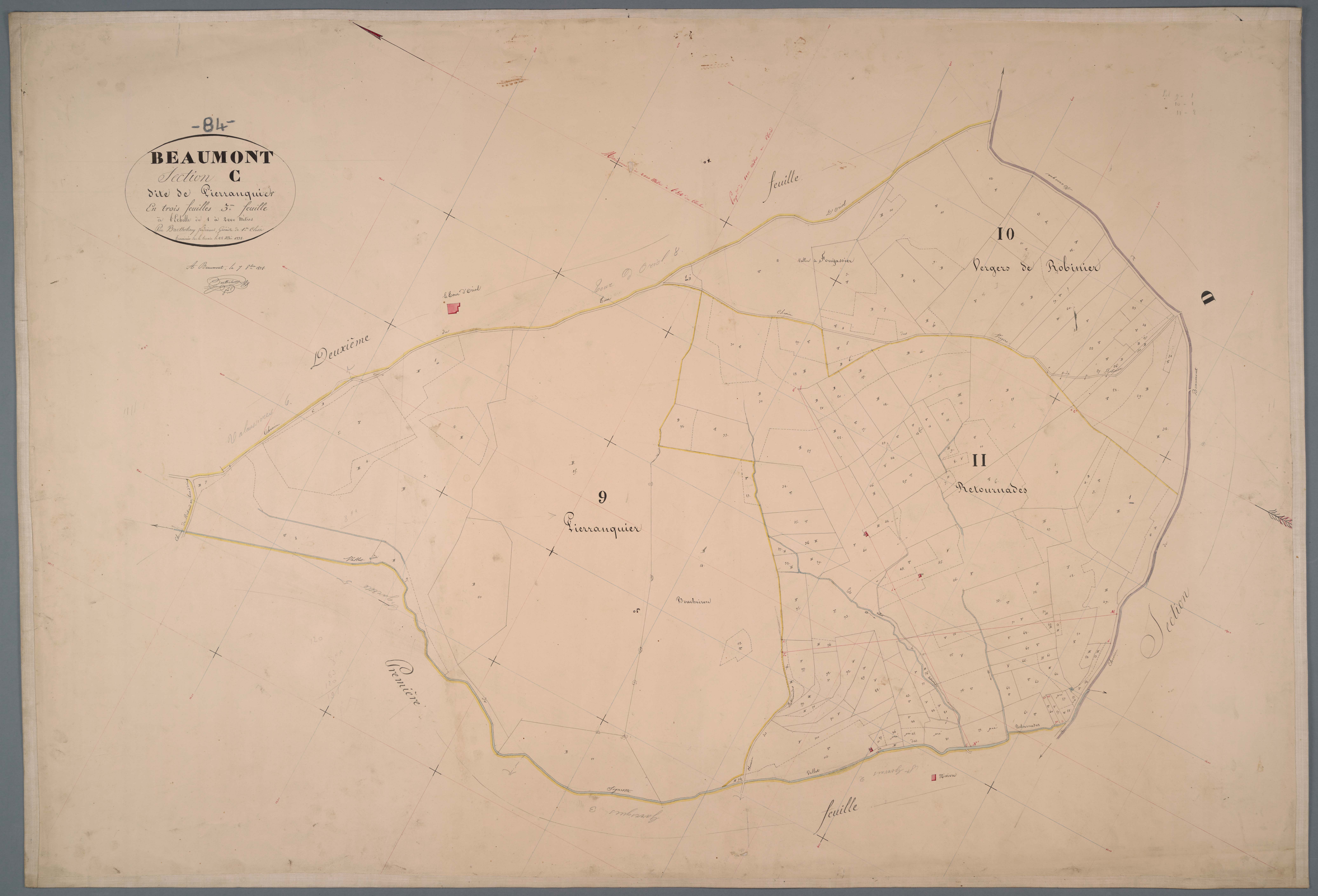 Beaumont-de-Pertuis - Feuille 3
