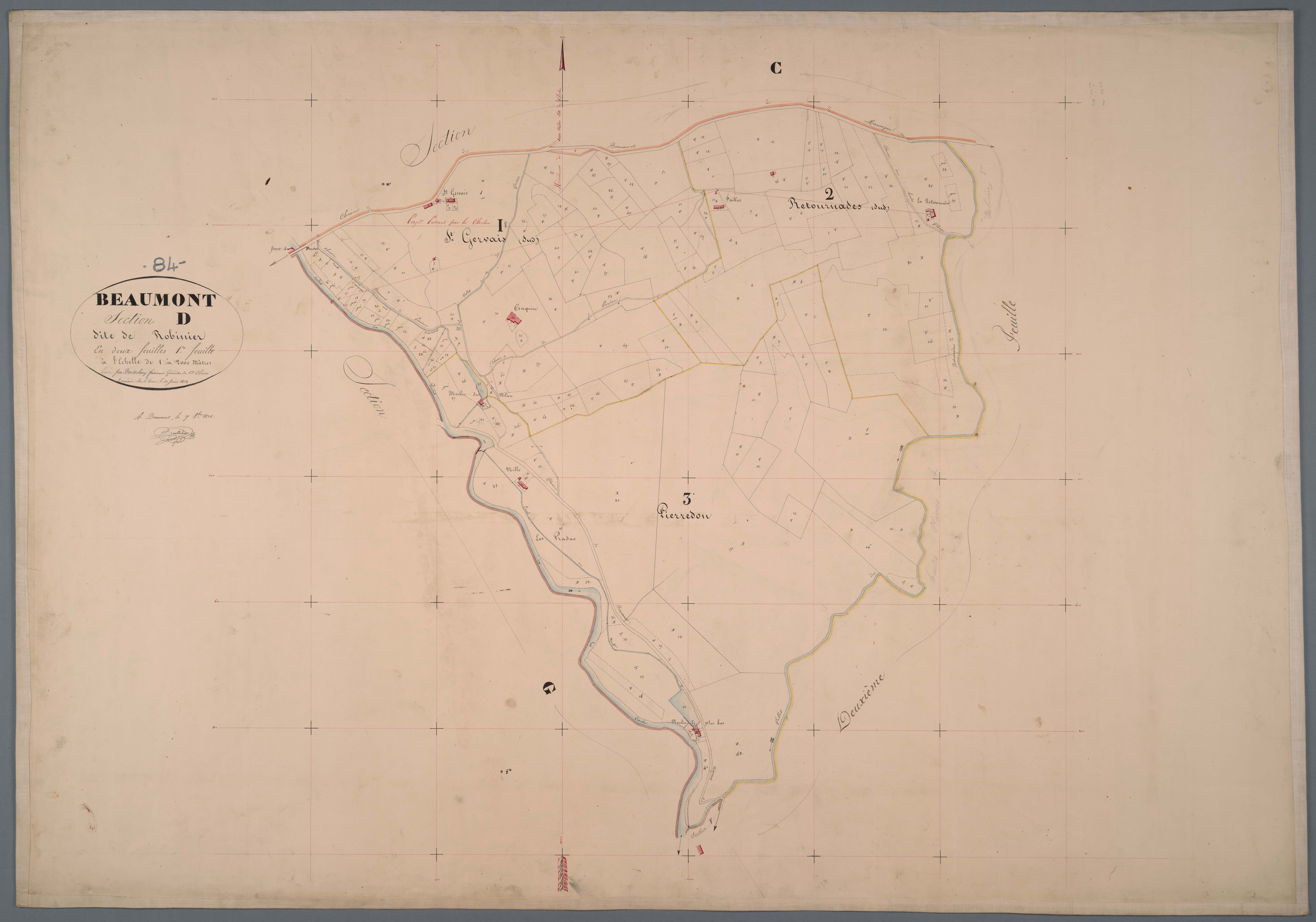 Beaumont-de-Pertuis - Feuille 1