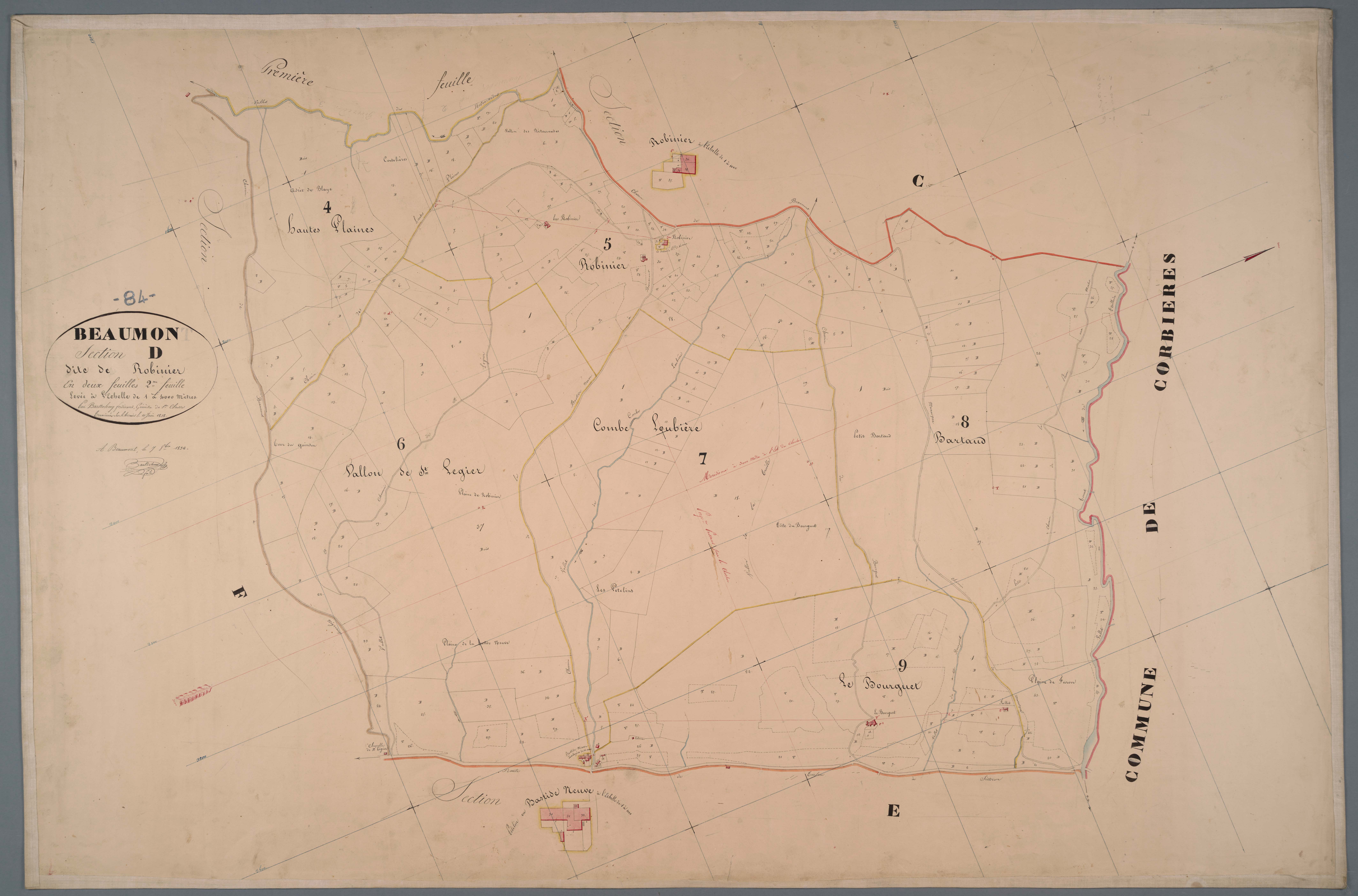 Beaumont-de-Pertuis - Feuille 2
