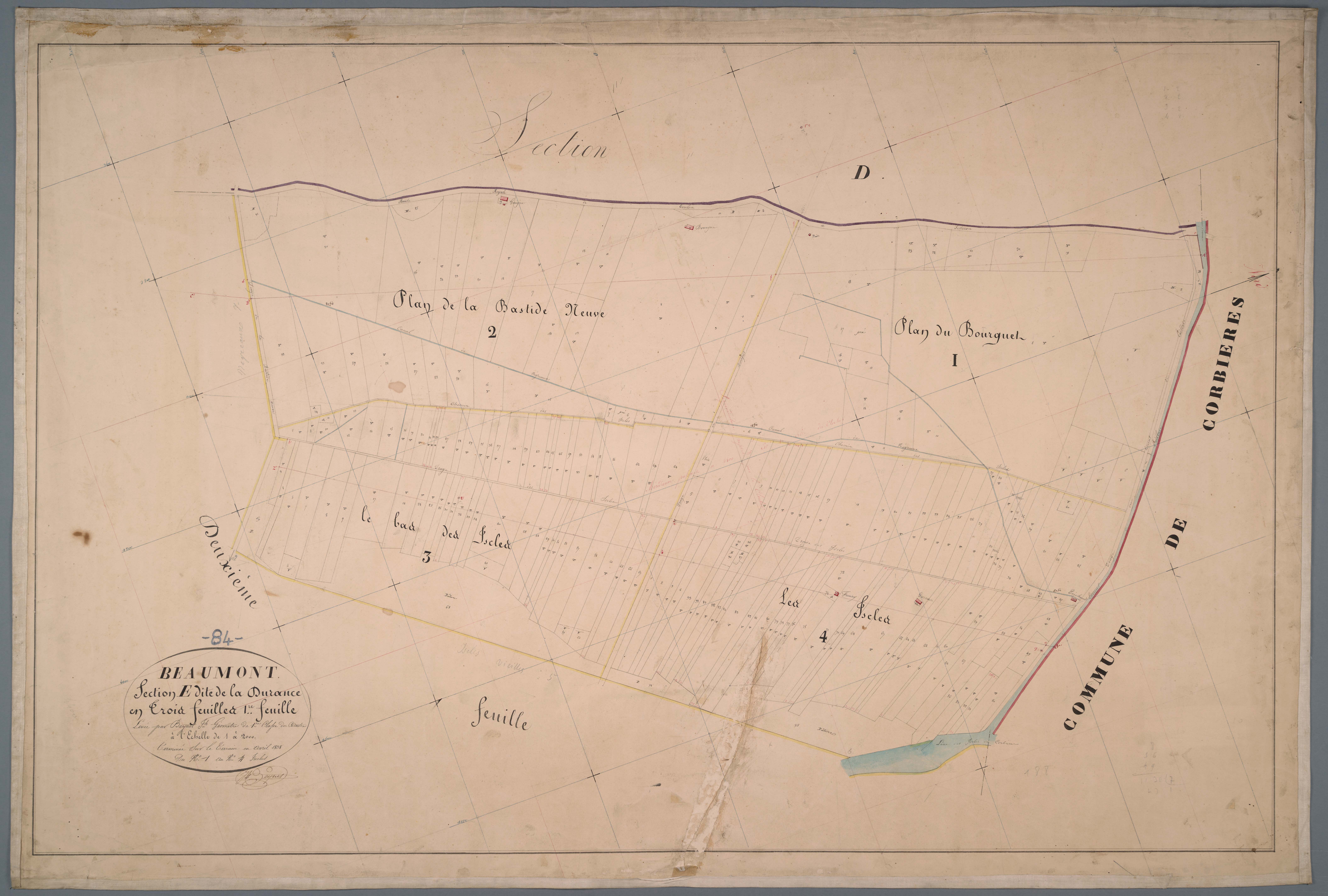 Beaumont-de-Pertuis - Feuille 1