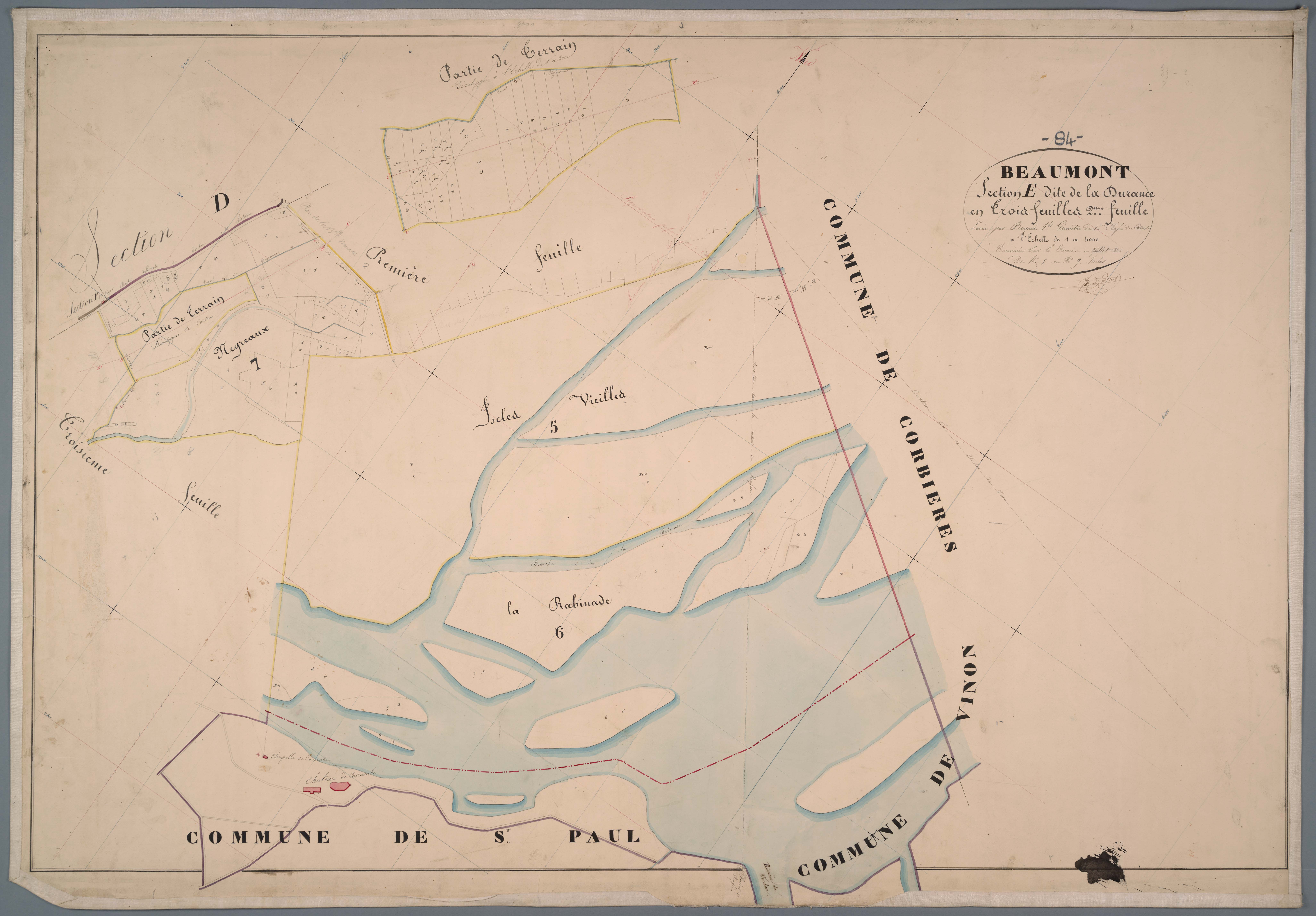 Beaumont-de-Pertuis - Feuille 2