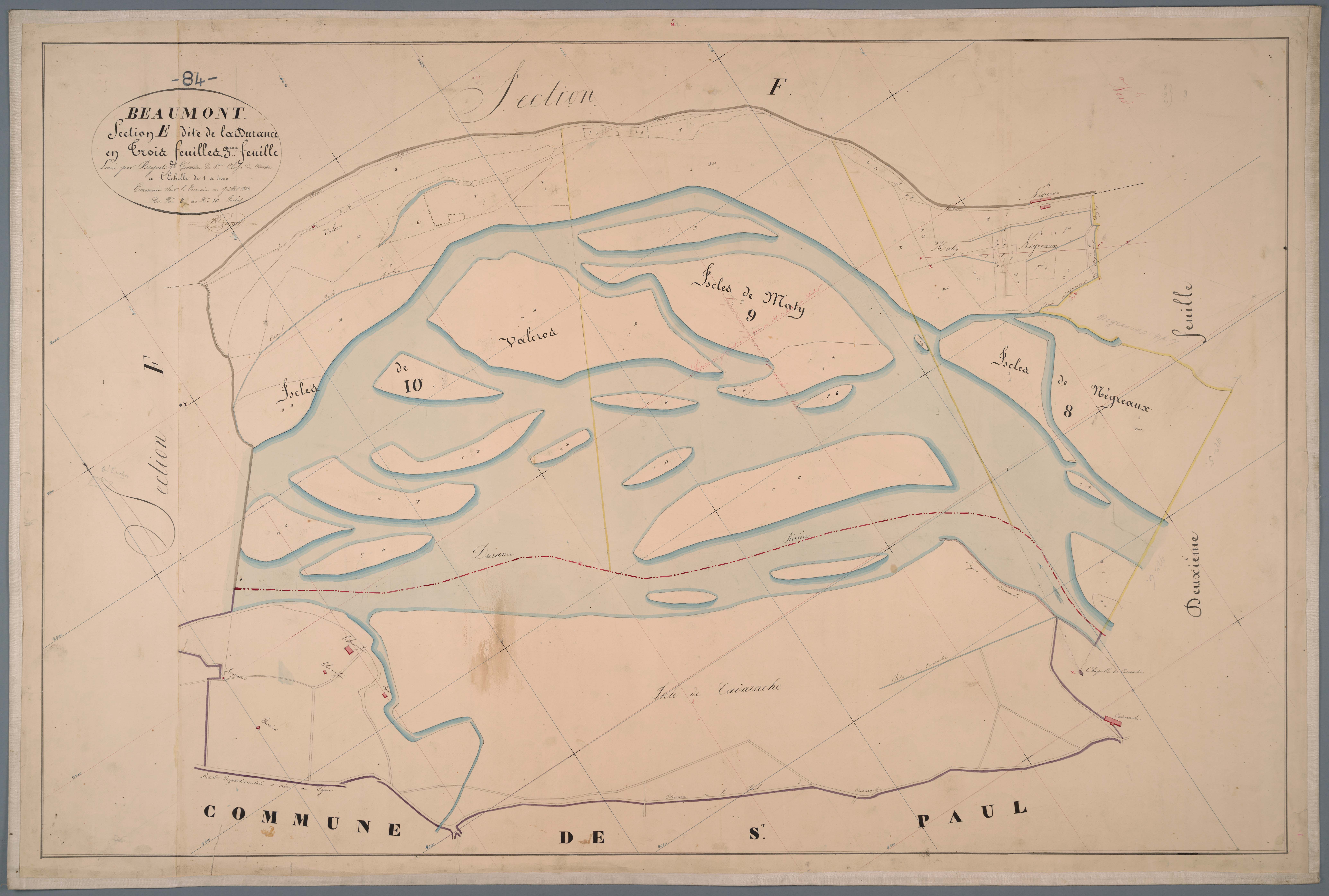 Beaumont-de-Pertuis - Feuille 3