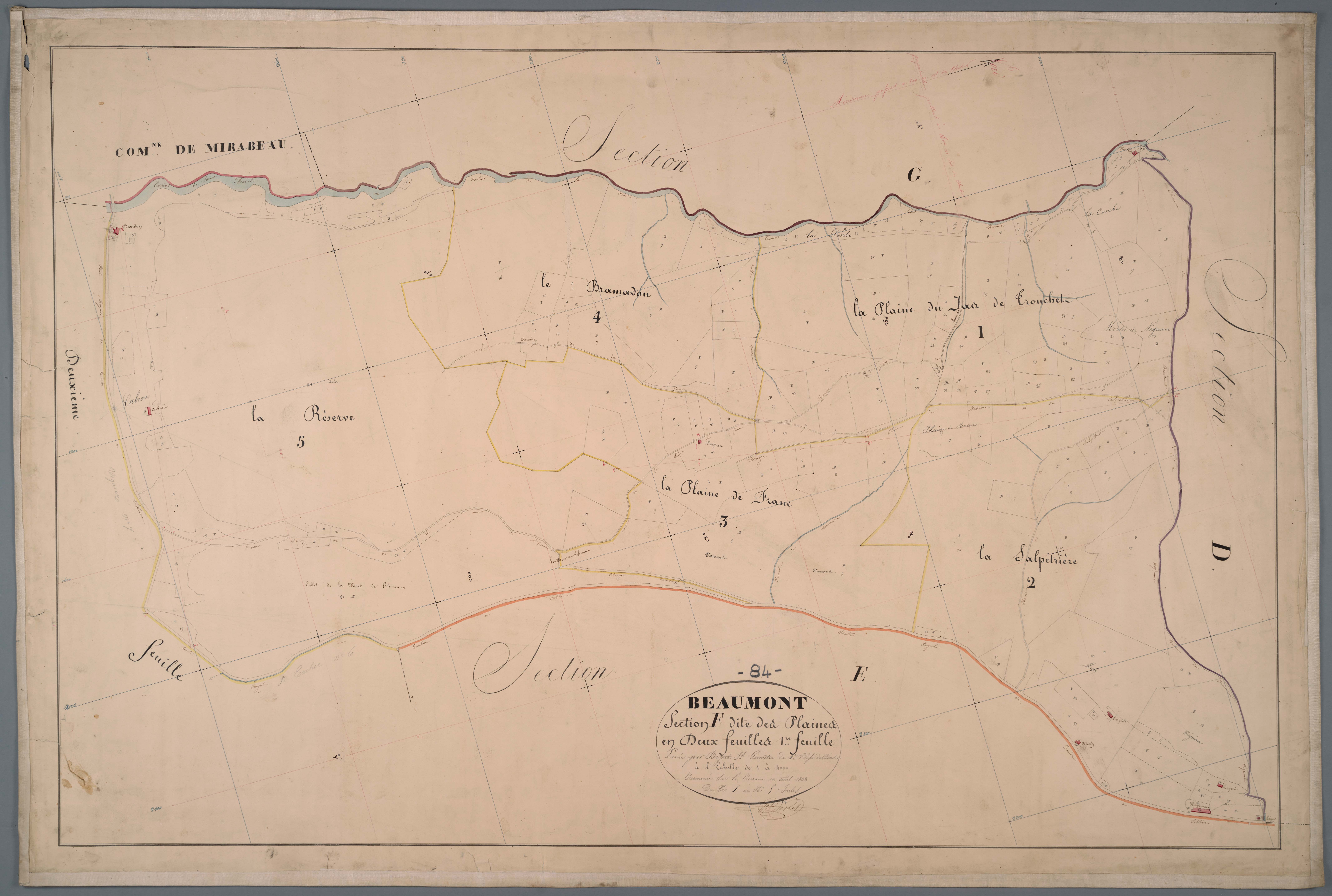 Beaumont-de-Pertuis - Feuille 1