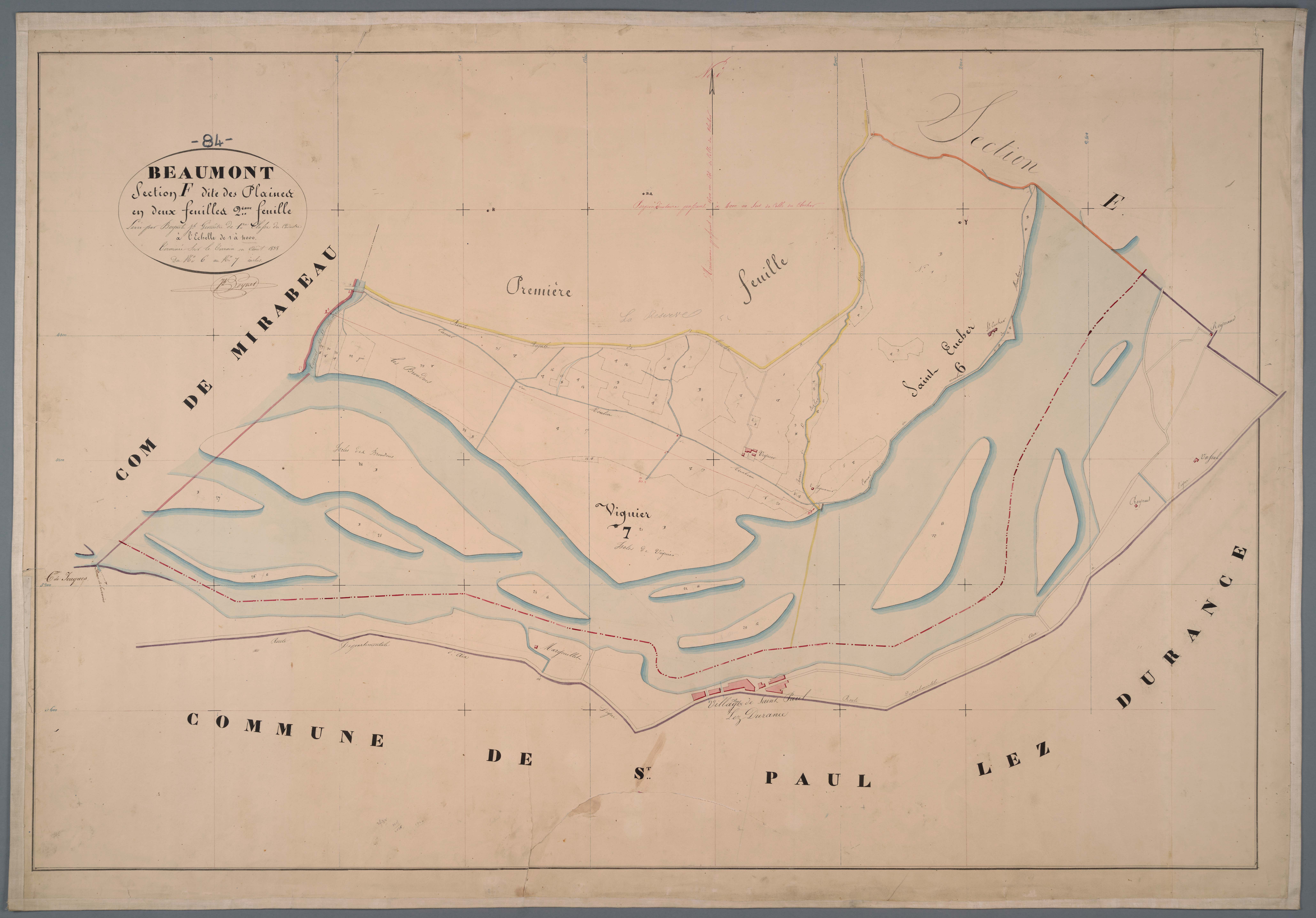 Beaumont-de-Pertuis - Feuille 2