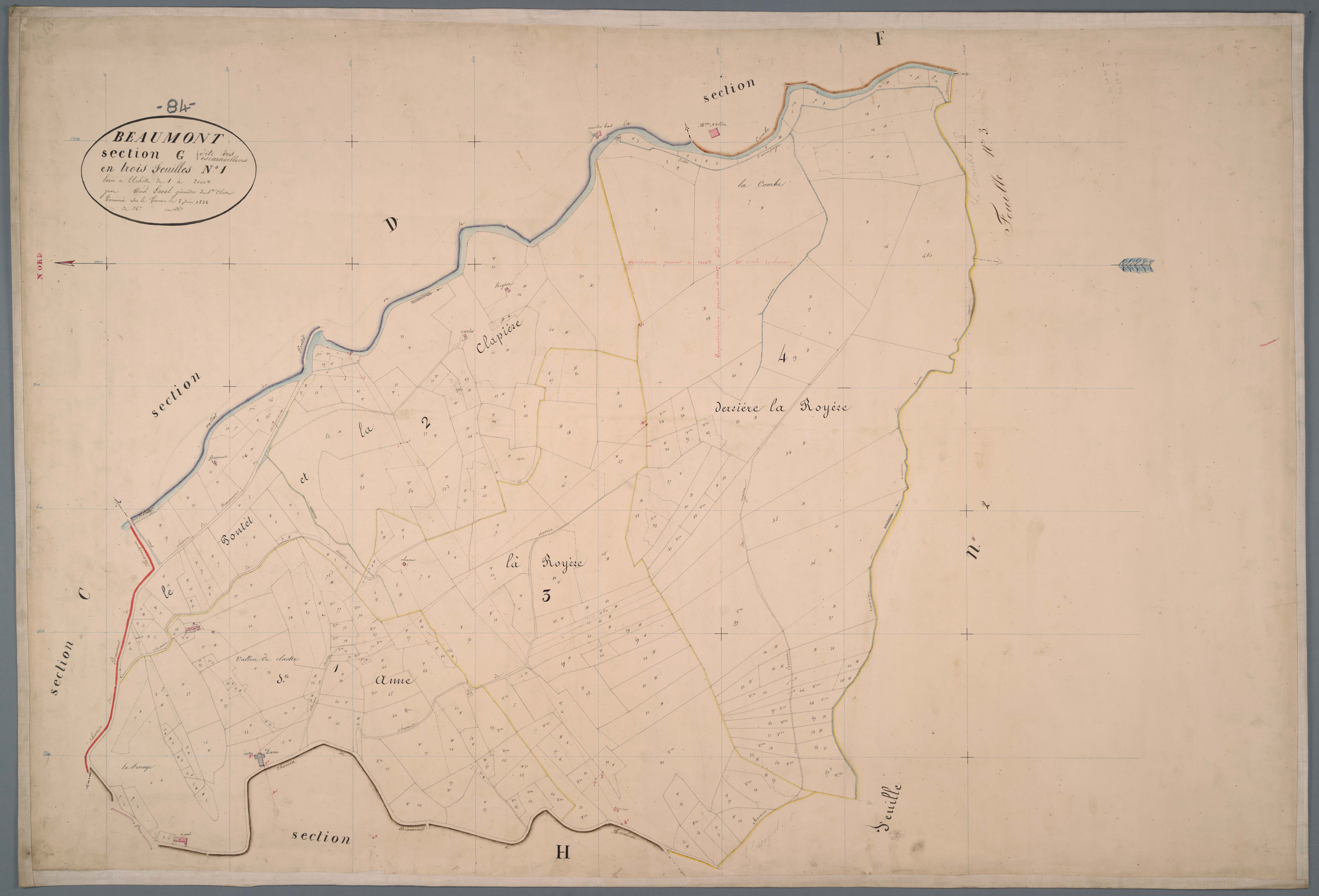 Beaumont-de-Pertuis - Feuille 1