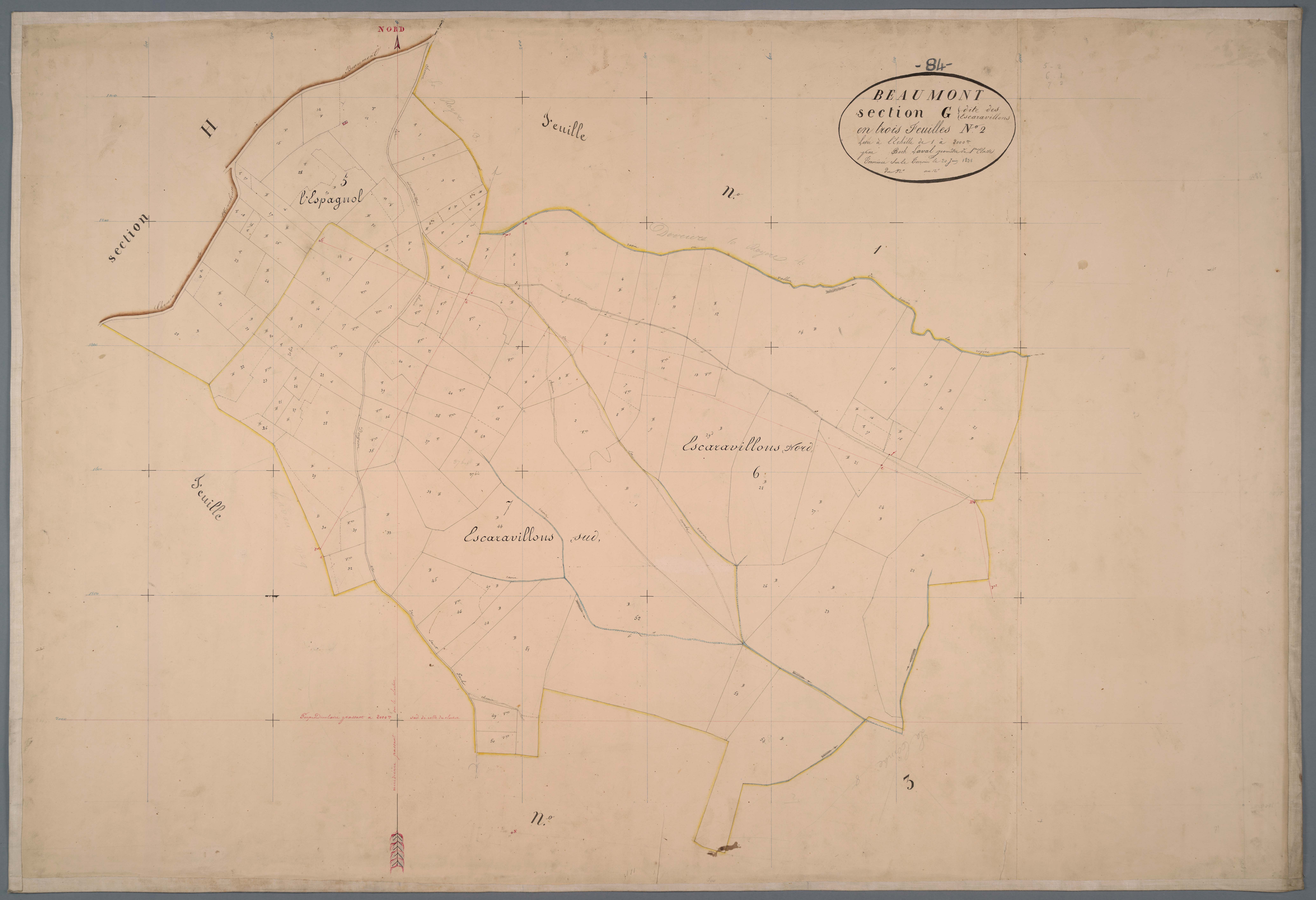 Beaumont-de-Pertuis - Feuille 2