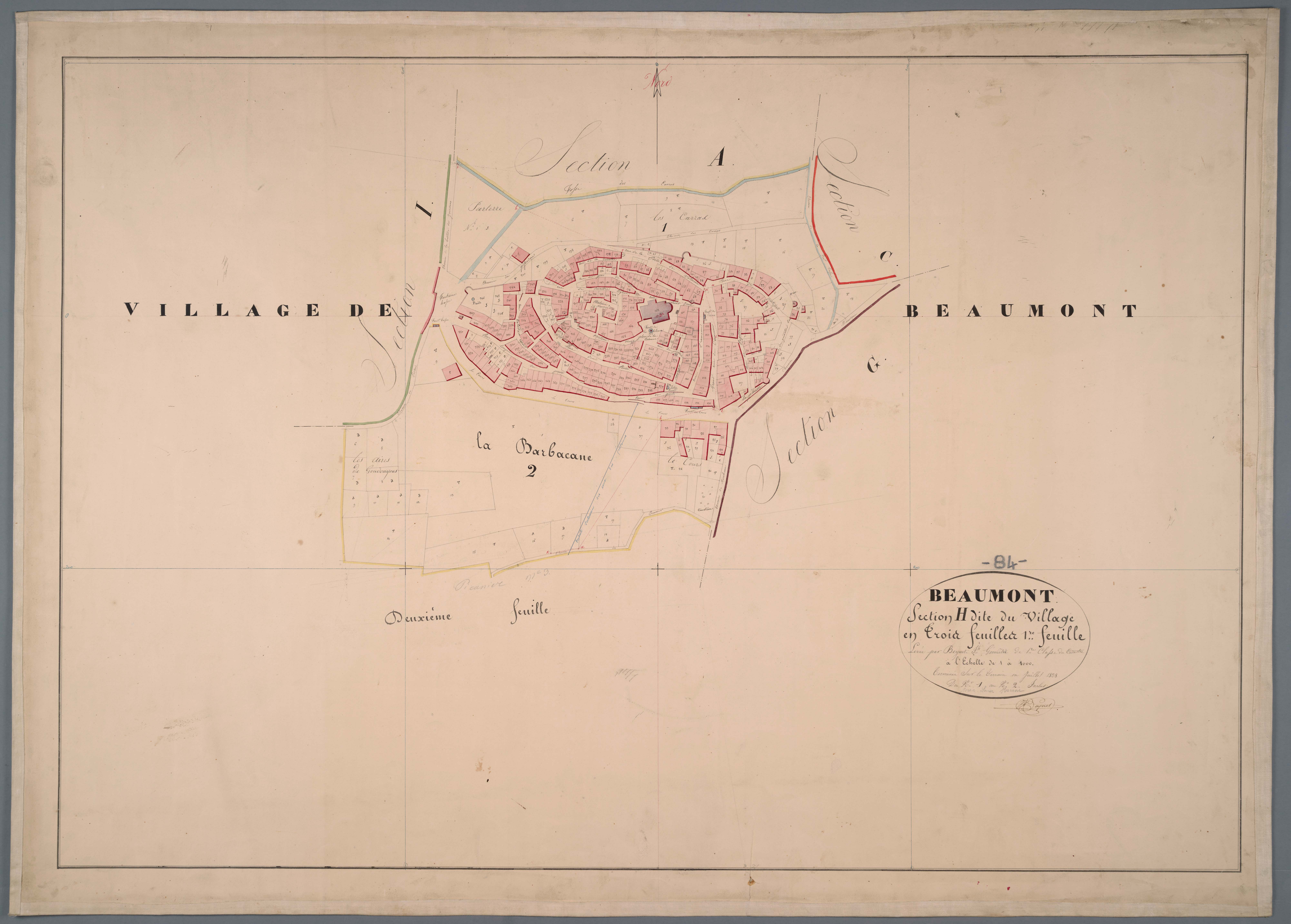 Beaumont-de-Pertuis - Feuille 1