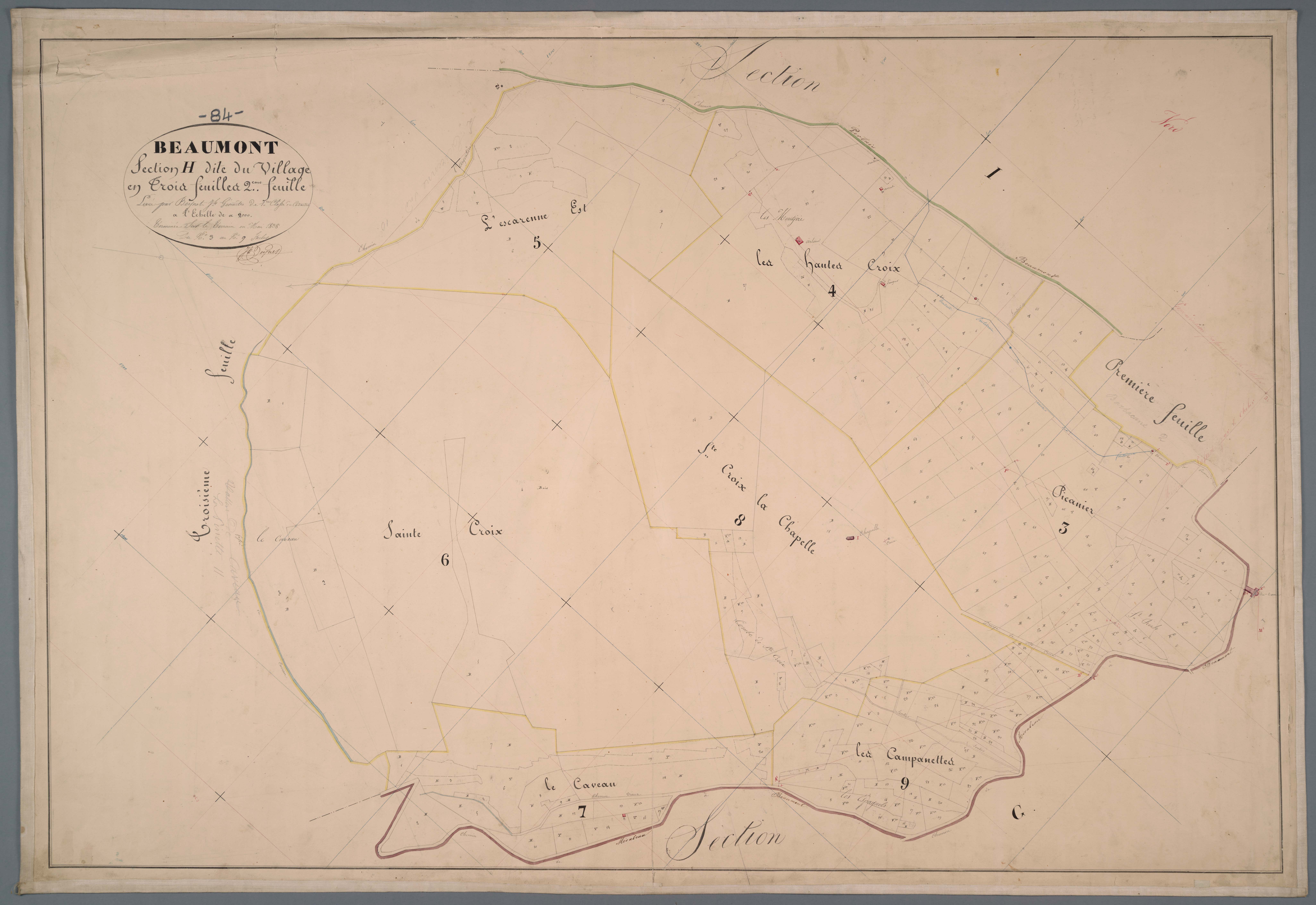 Beaumont-de-Pertuis - Feuille 2