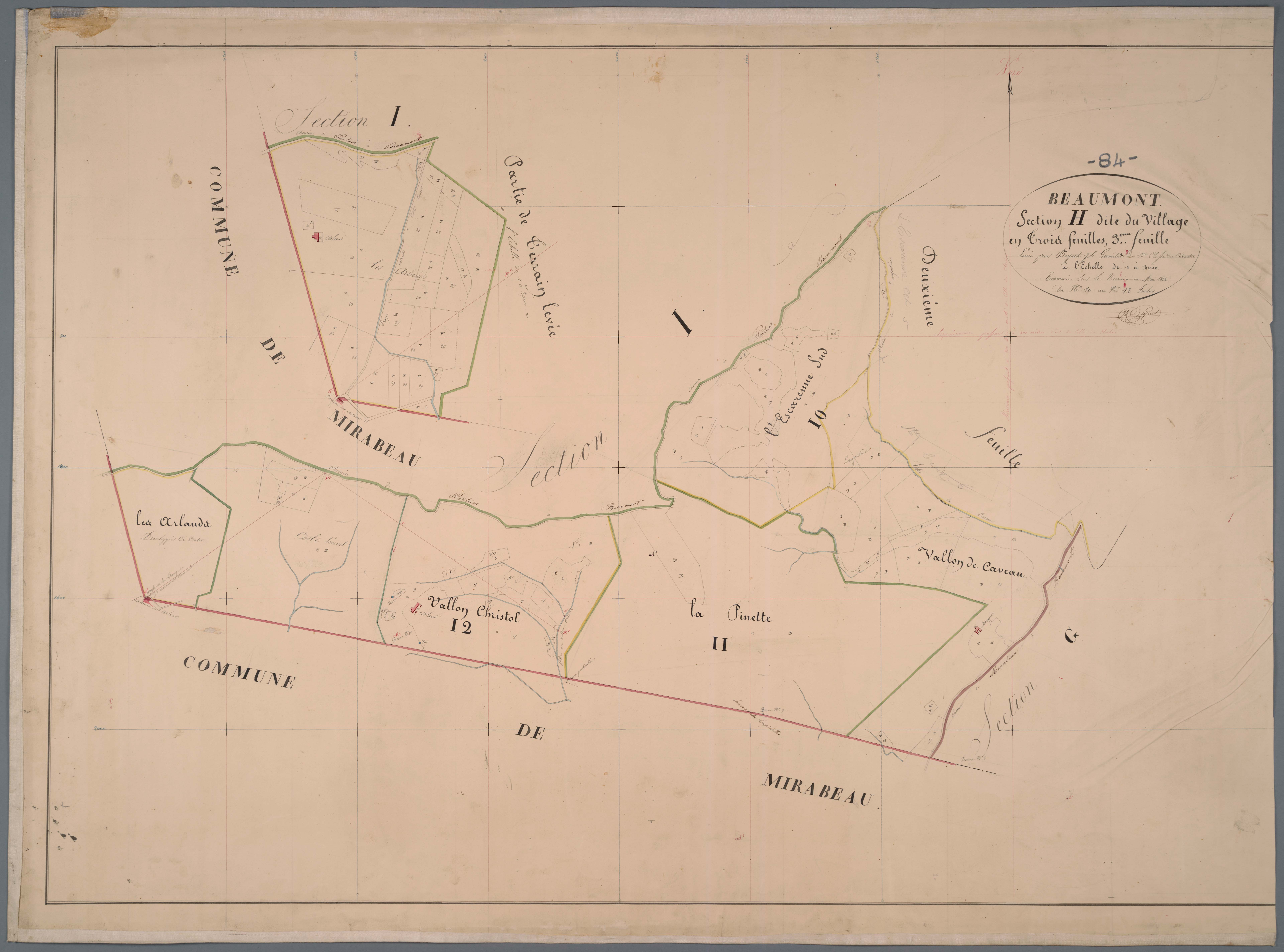 Beaumont-de-Pertuis - Feuille 3