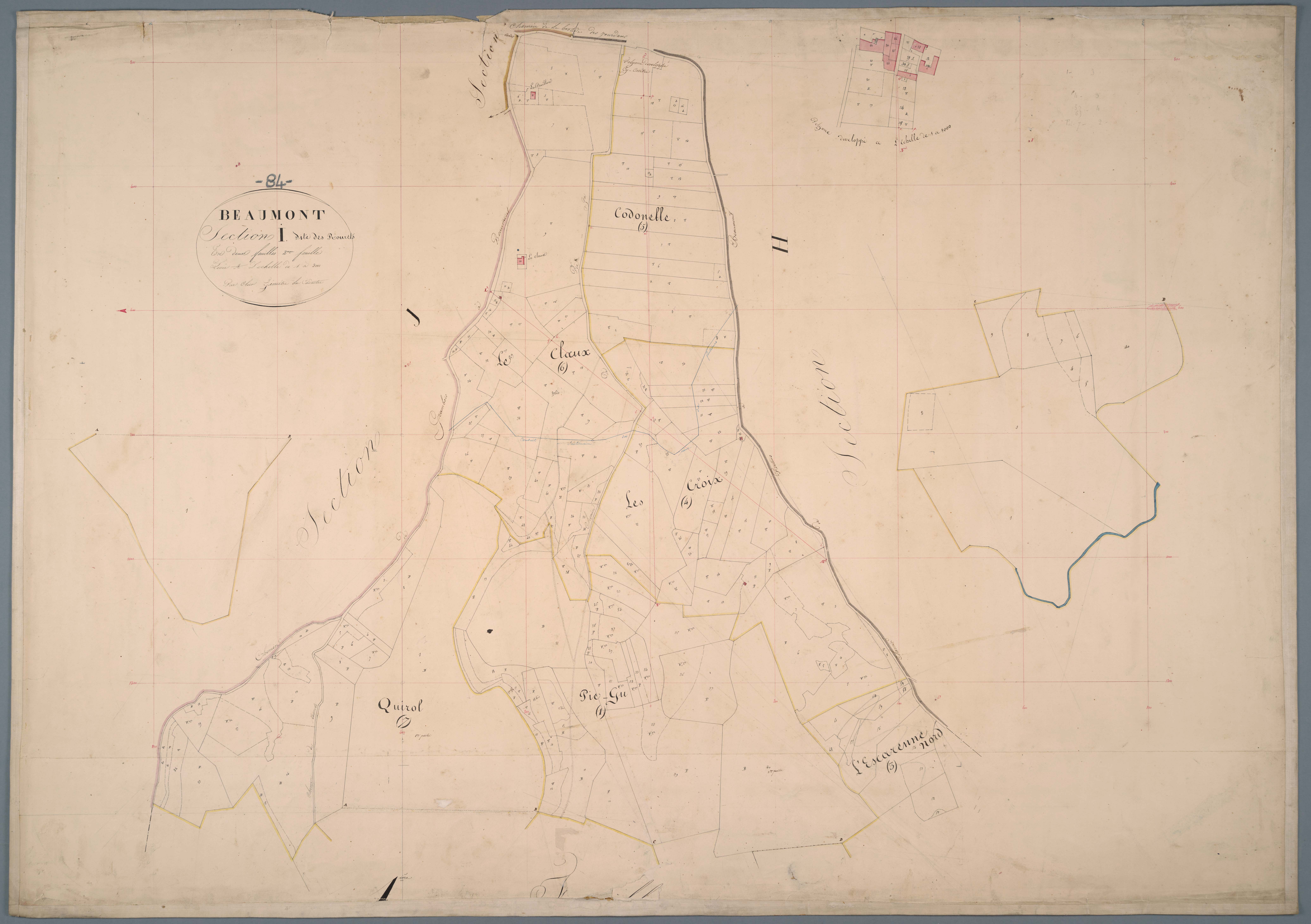 Beaumont-de-Pertuis - Feuille 2
