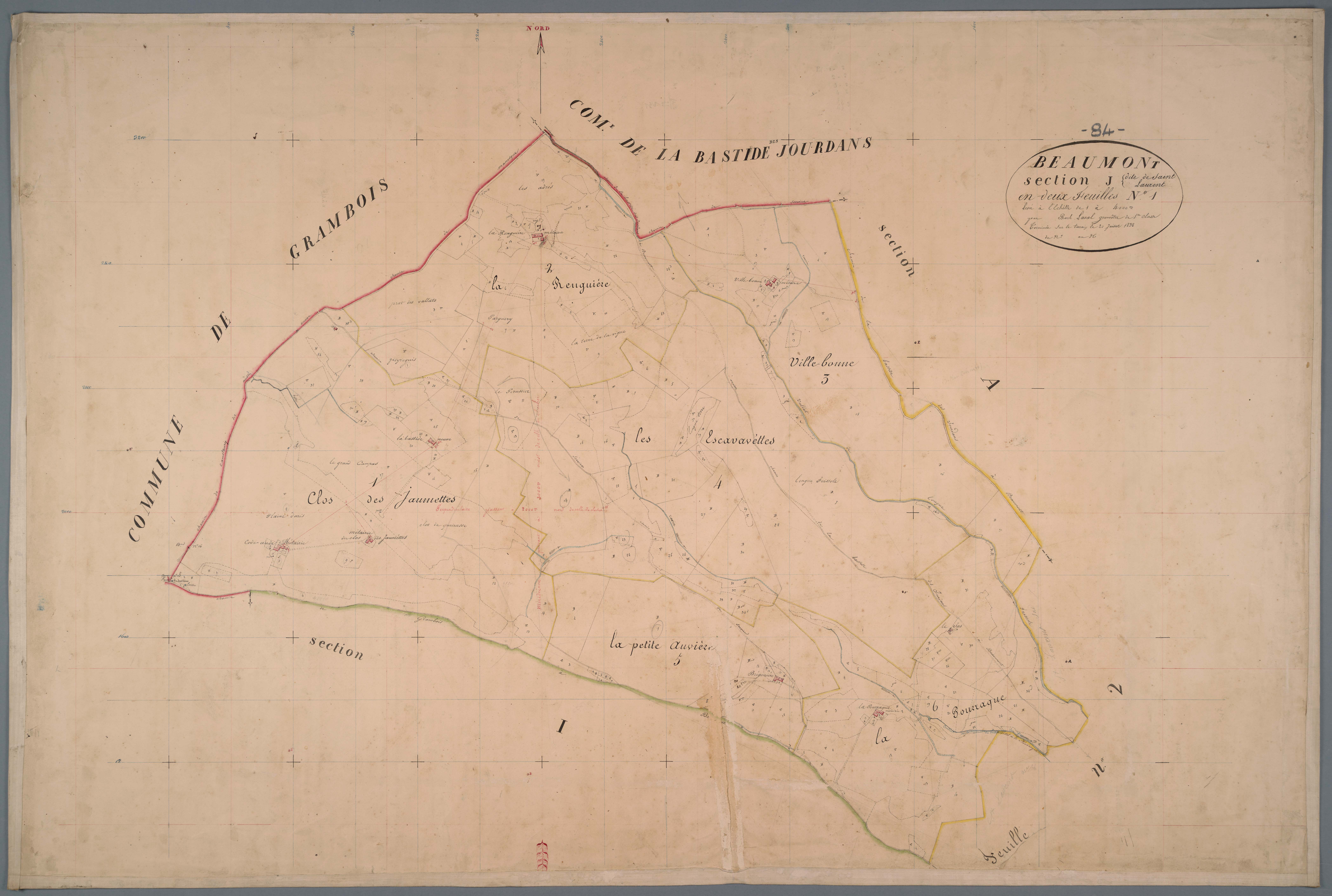 Beaumont-de-Pertuis - Feuille 1