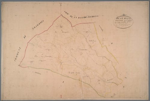 Beaumont-de-Pertuis - Feuille 1