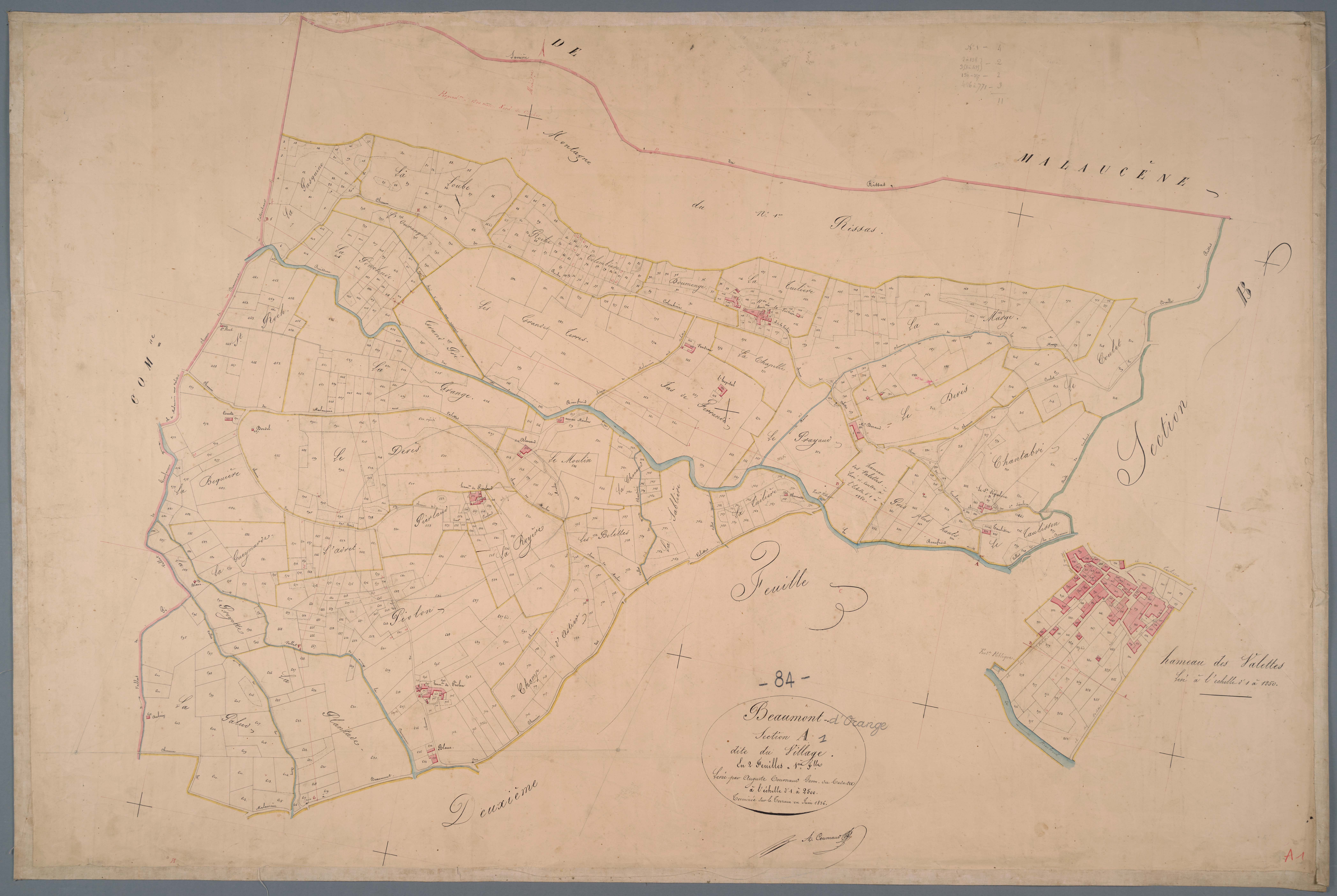 Beaumont-du-Ventoux - Feuille 1
