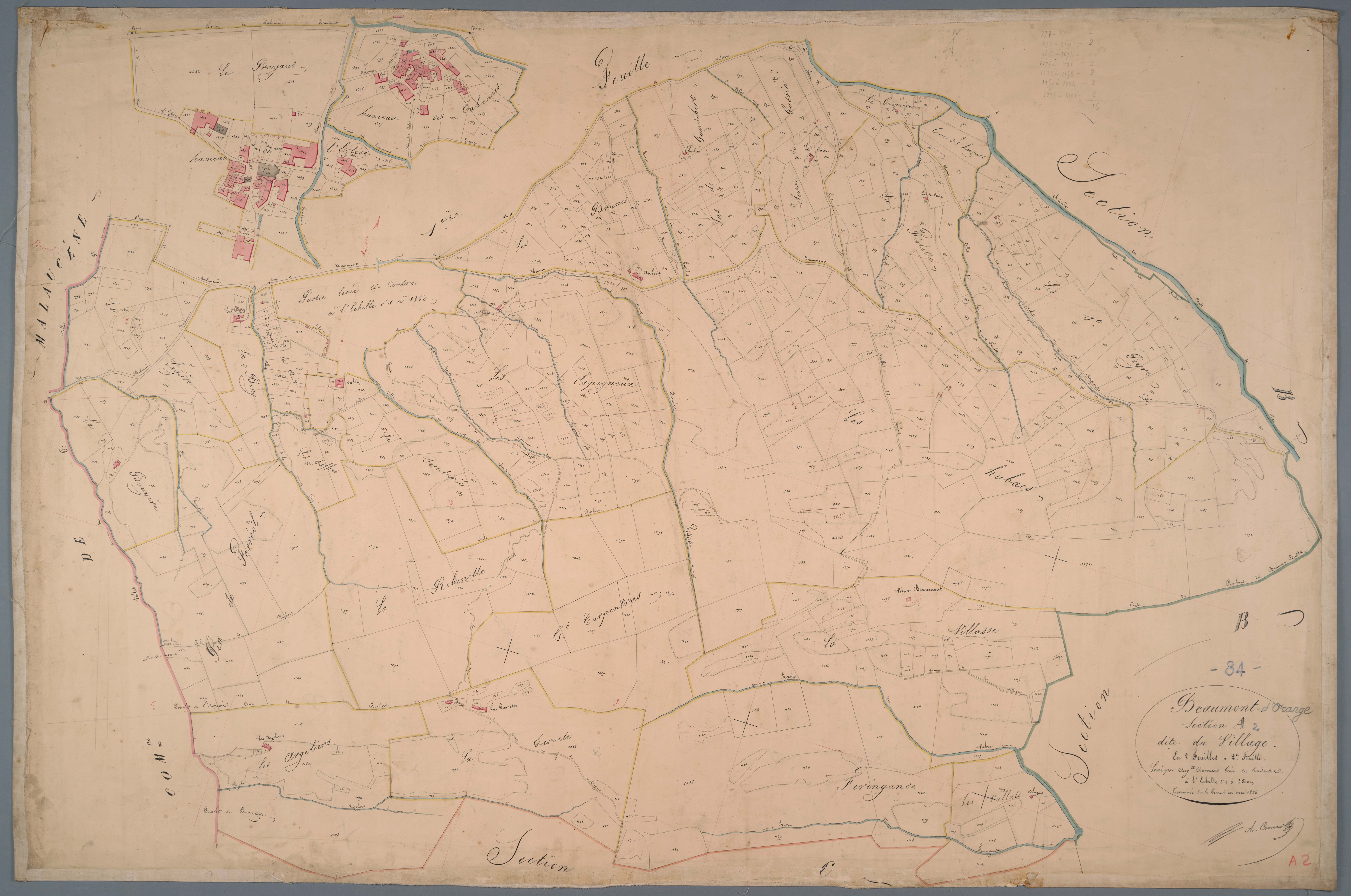 Beaumont-du-Ventoux - Feuille 2