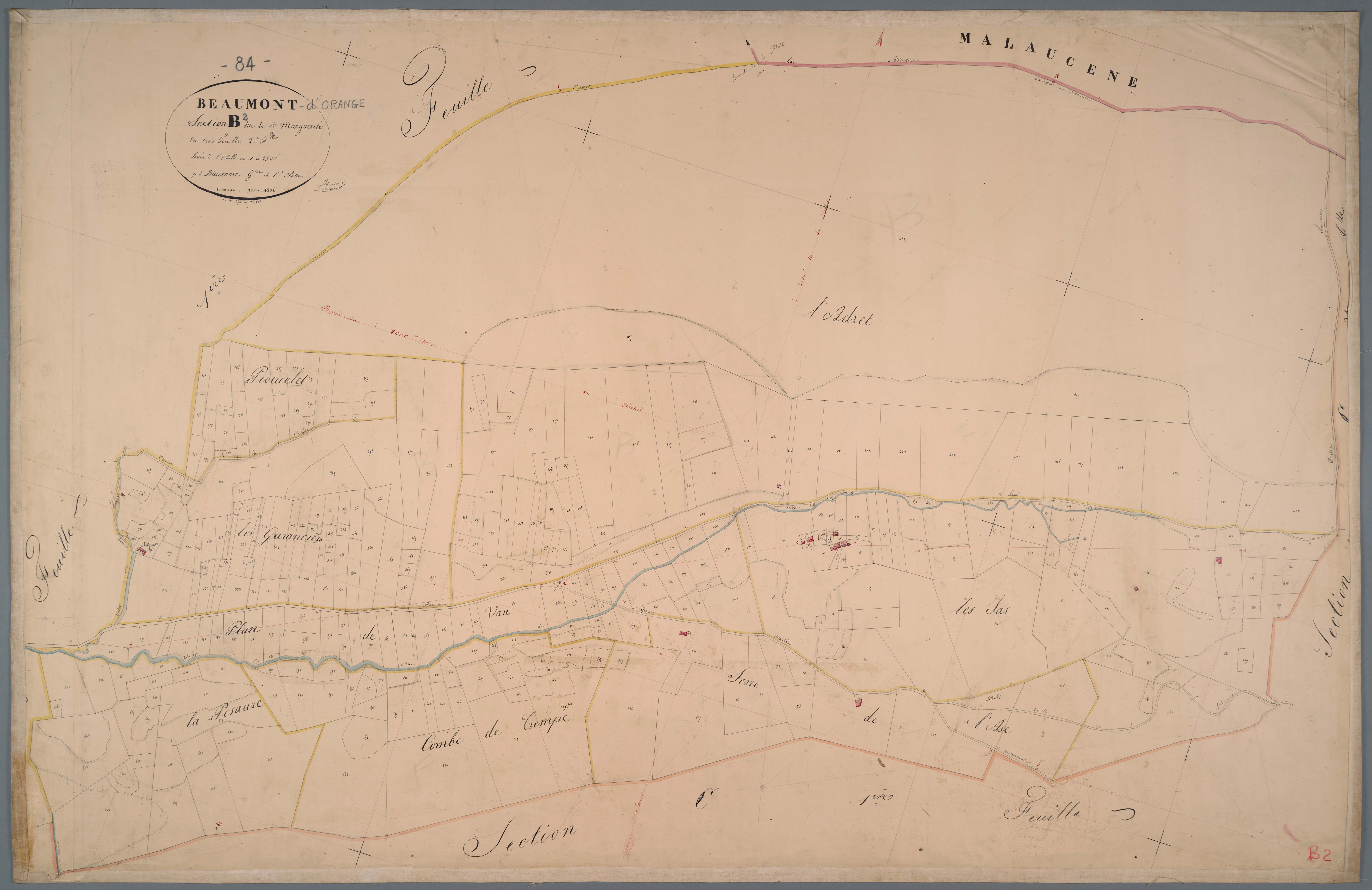 Beaumont-du-Ventoux - Feuille 2